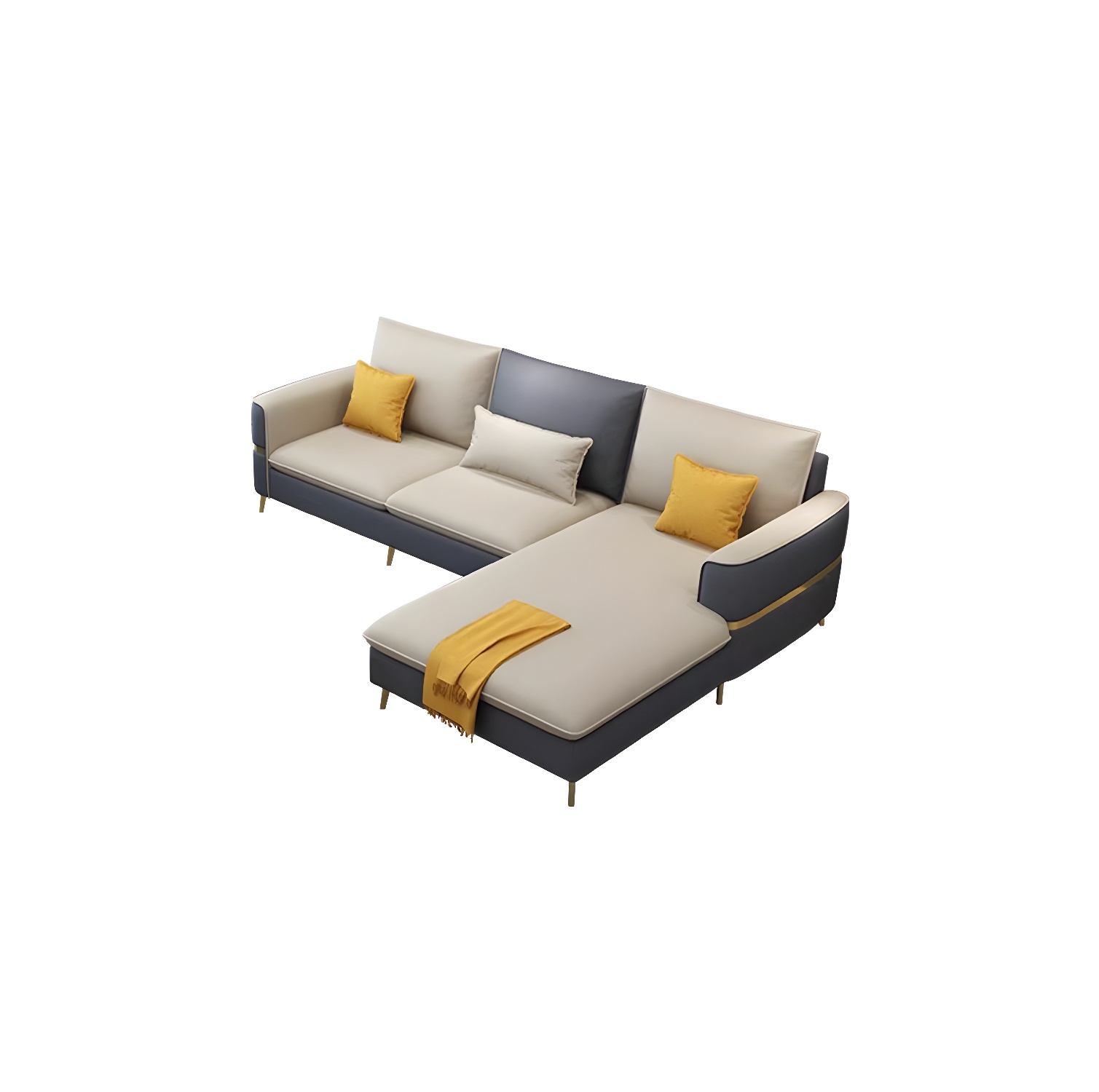 Glam Sectional Sofa | Ormau - image 35