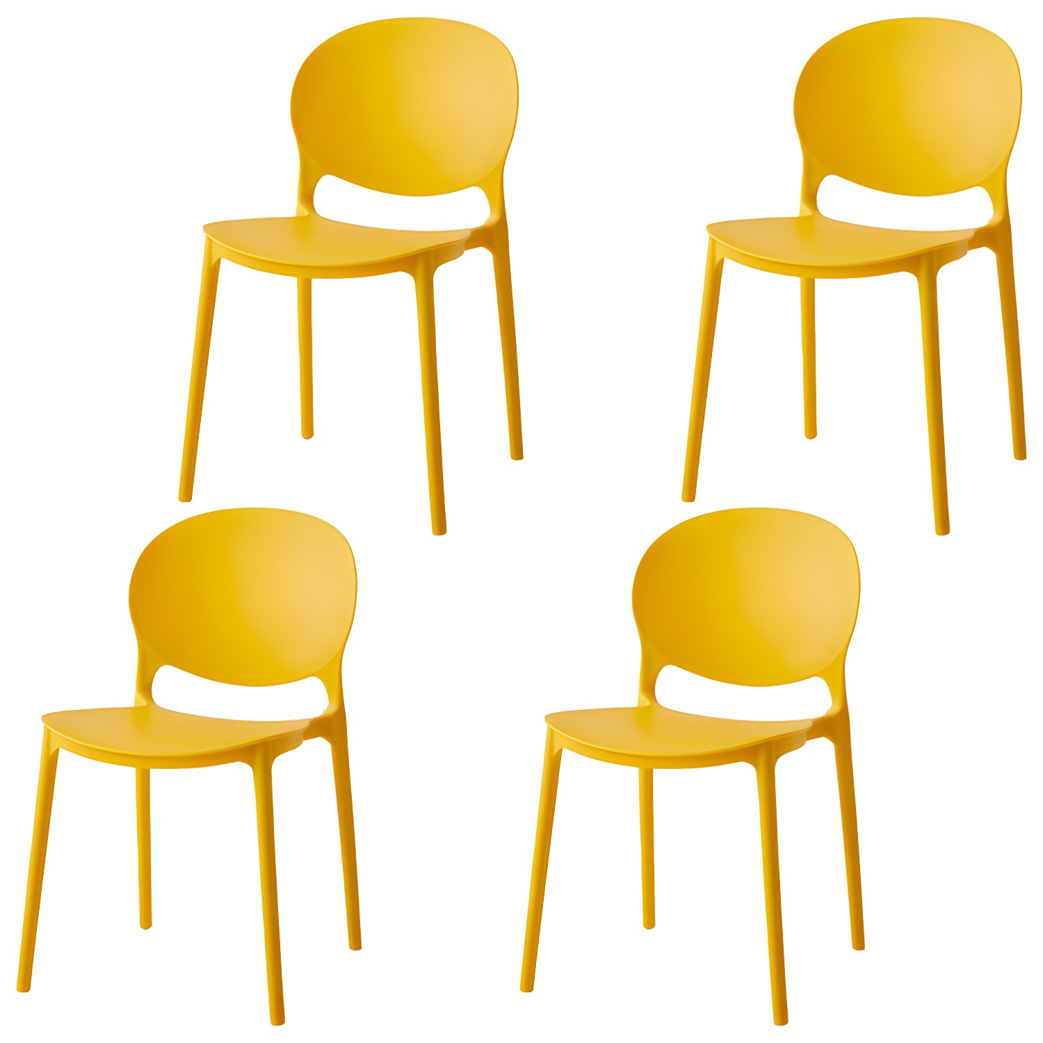 Modern Stackable Dining Chairs | Ormau - image 11