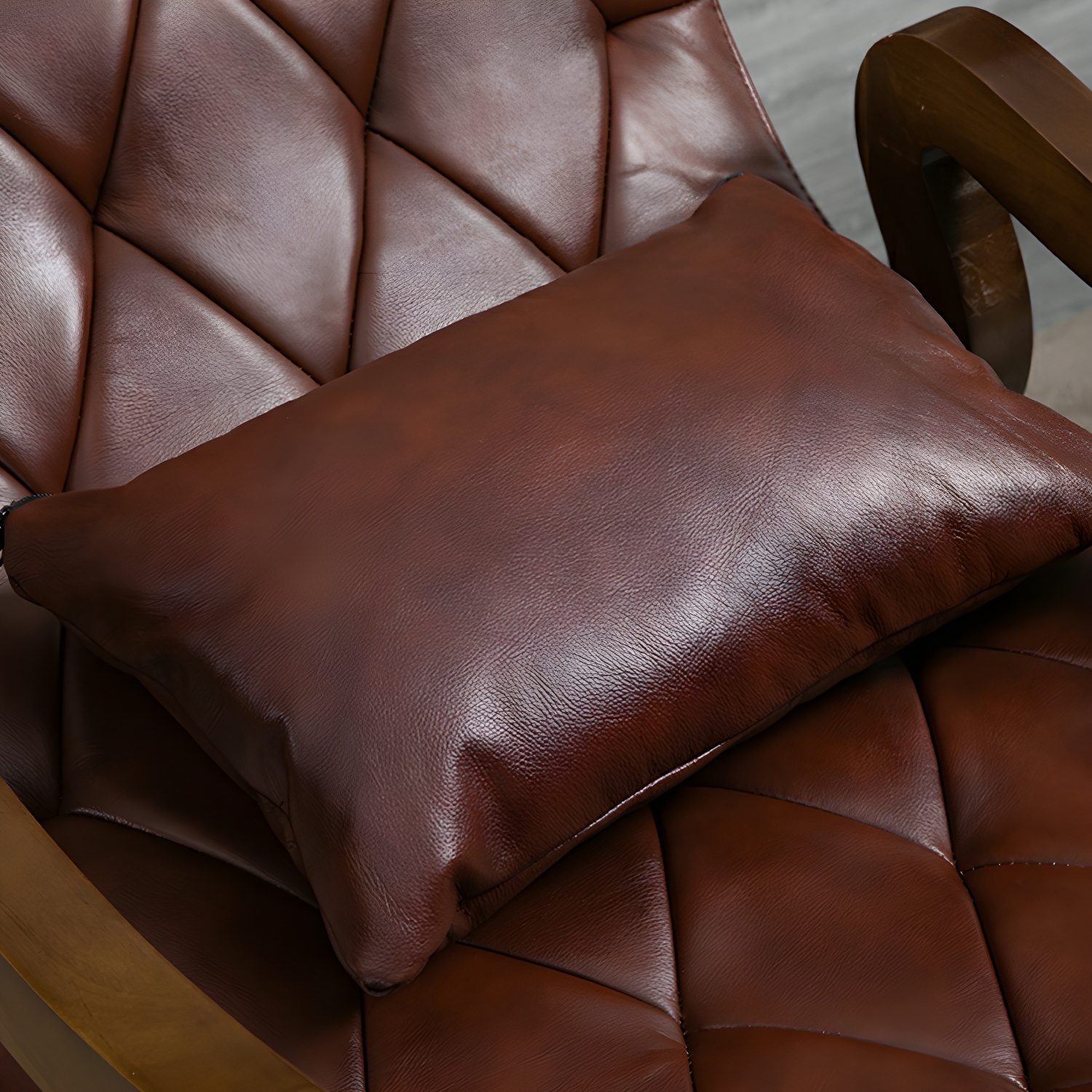 Tufted Rocking Accent Chair | Ormau - image 14