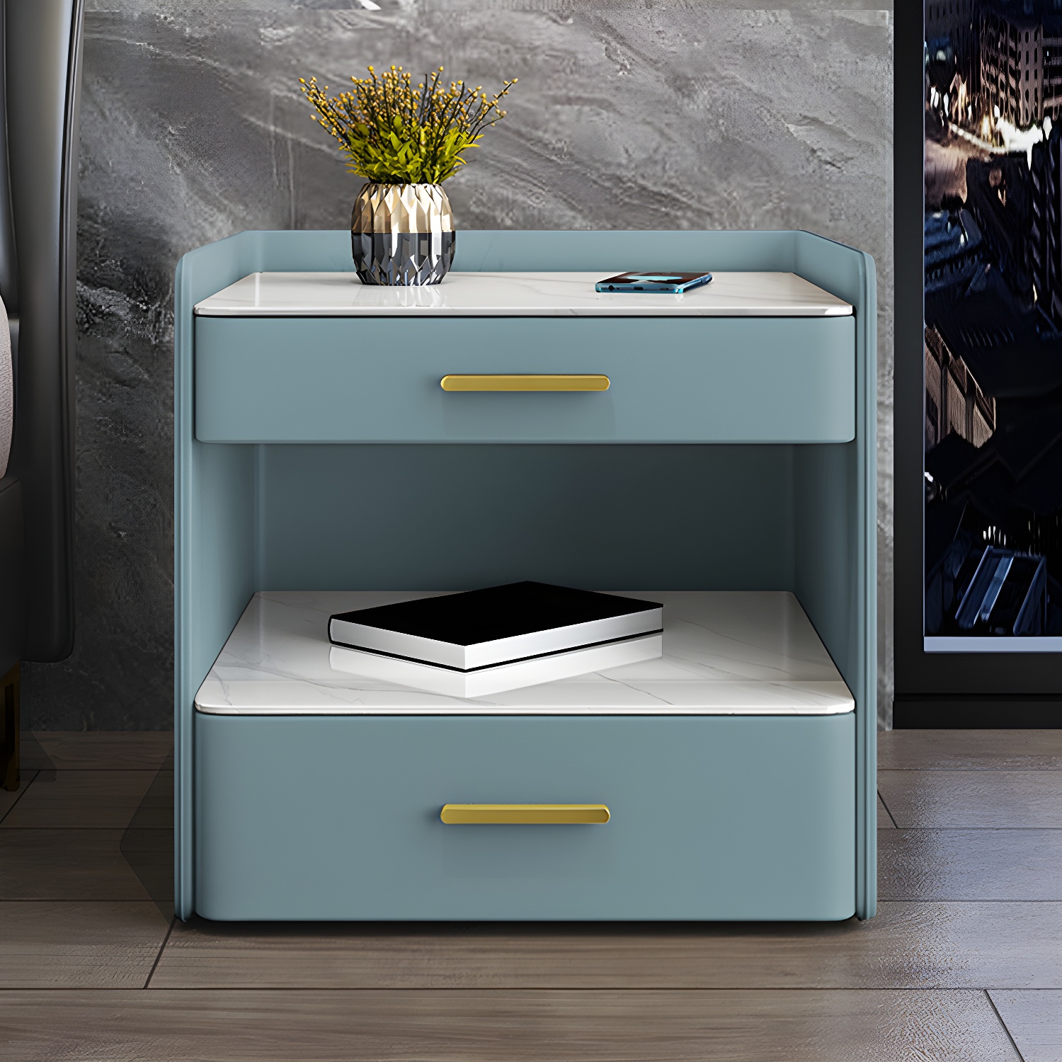 Stone Bed Nightstand | Ormau - image 4