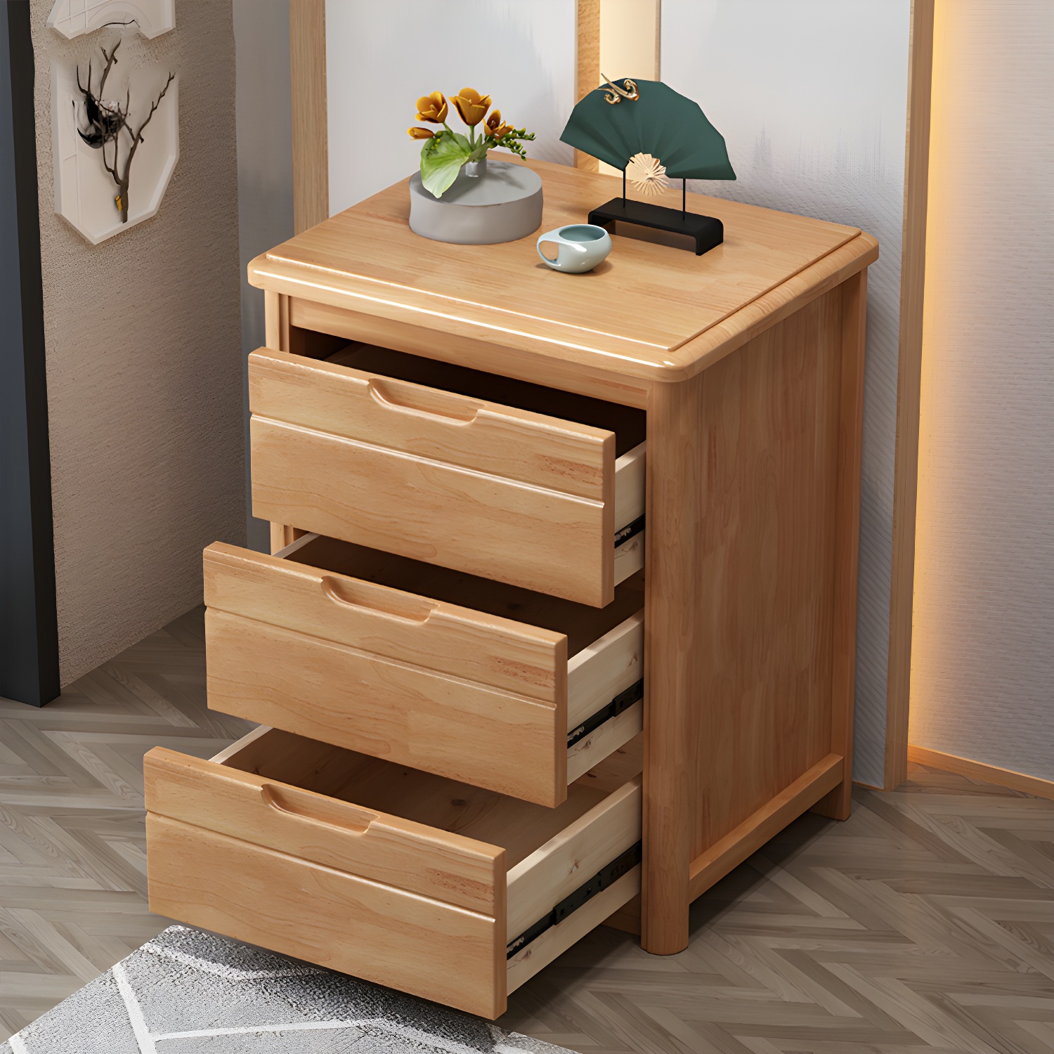 Solid Wood Vertical Dresser | Ormau - image 6