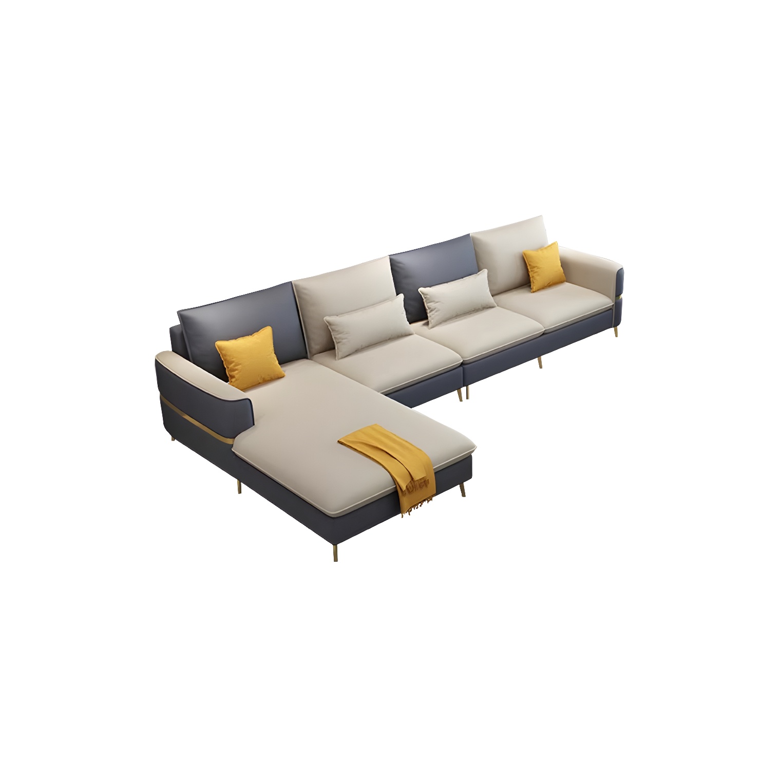 Glam Sectional Sofa | Ormau - image 36