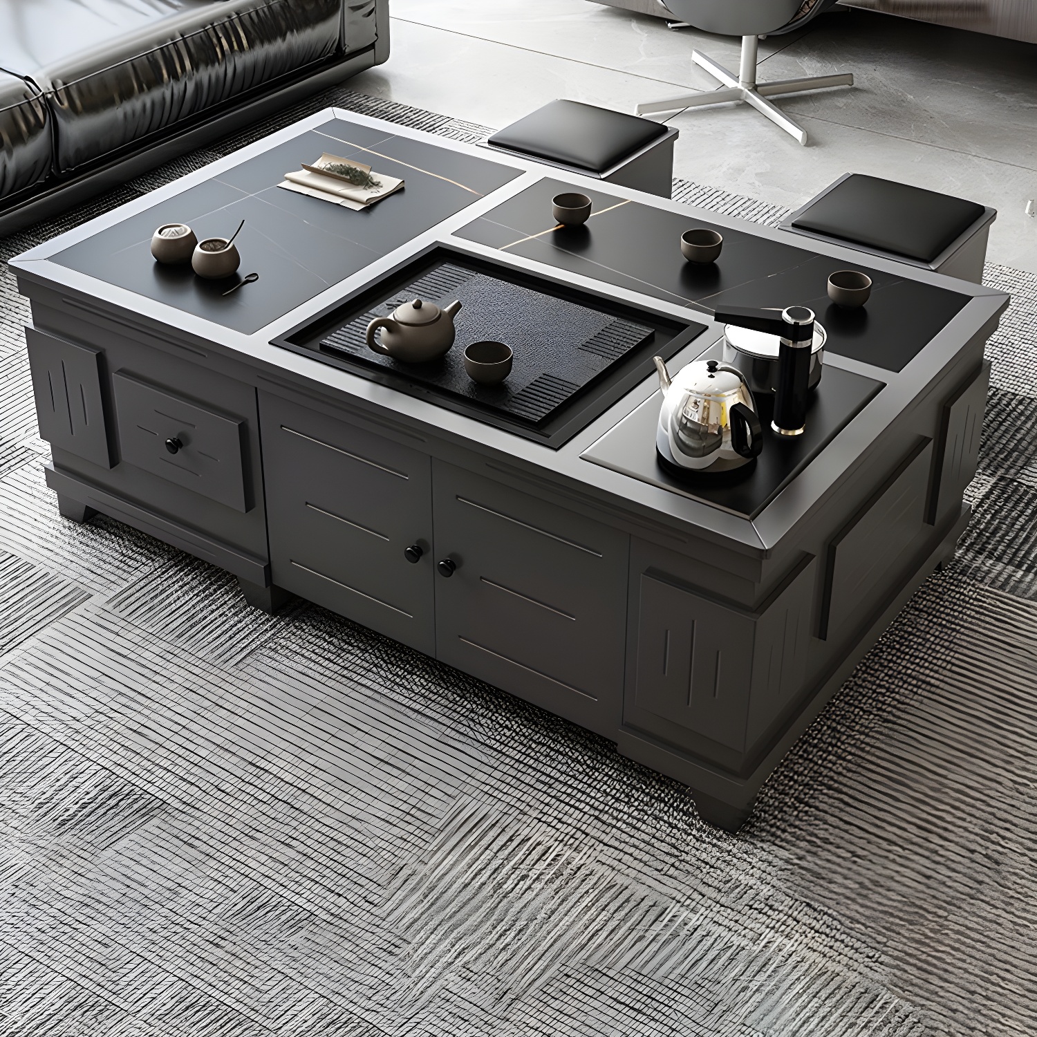 Abstract Slate Coffee Table | Ormau - image 7