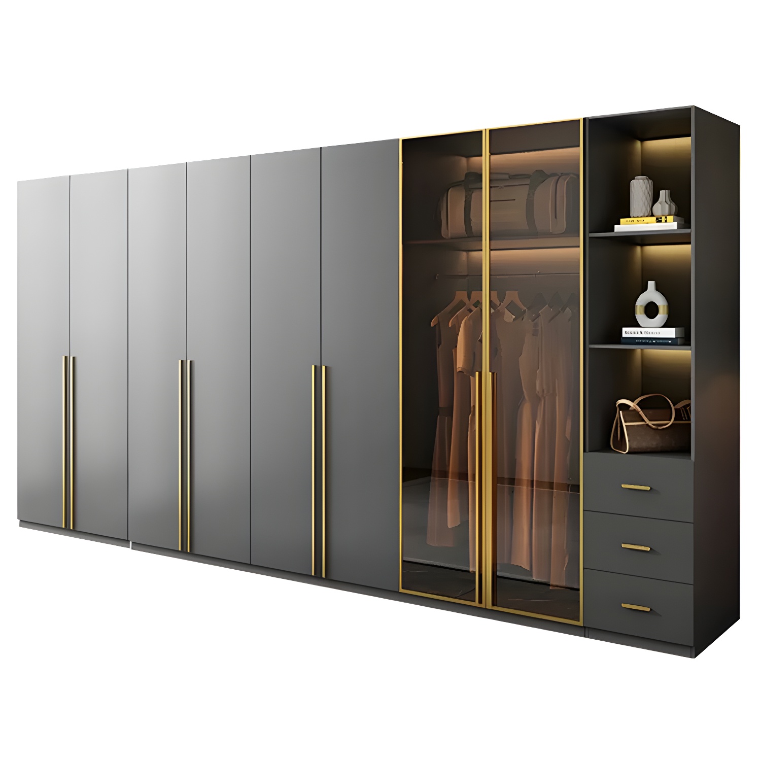 Modern Wardrobe Armoire | Ormau - image 60