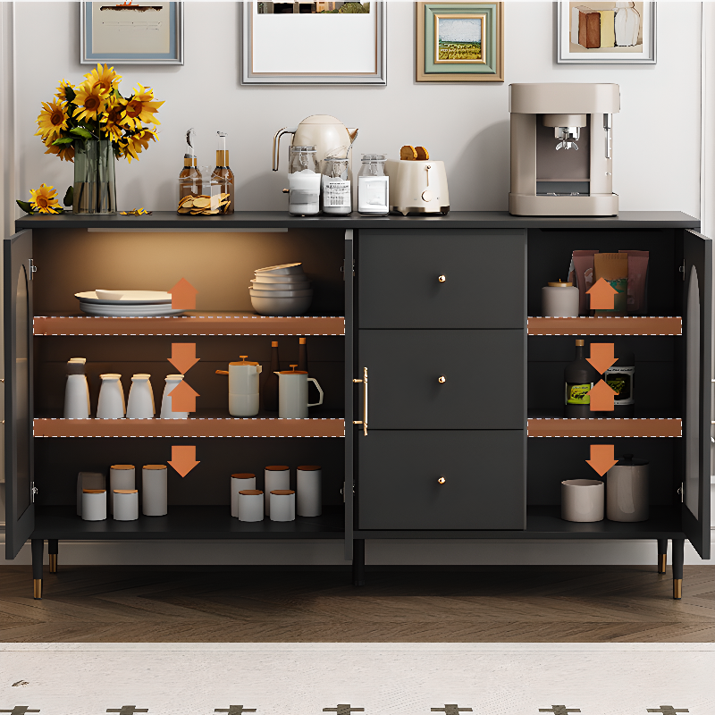 Accent Cabinet with Glass Door | Ormau - image 3