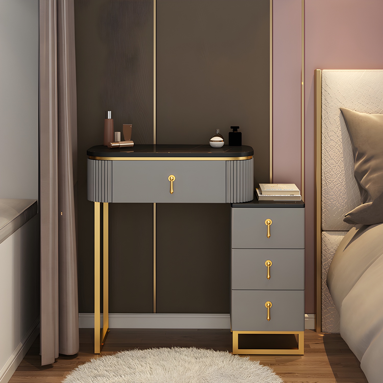 Glam Lighted Vanity | Ormau - image 25