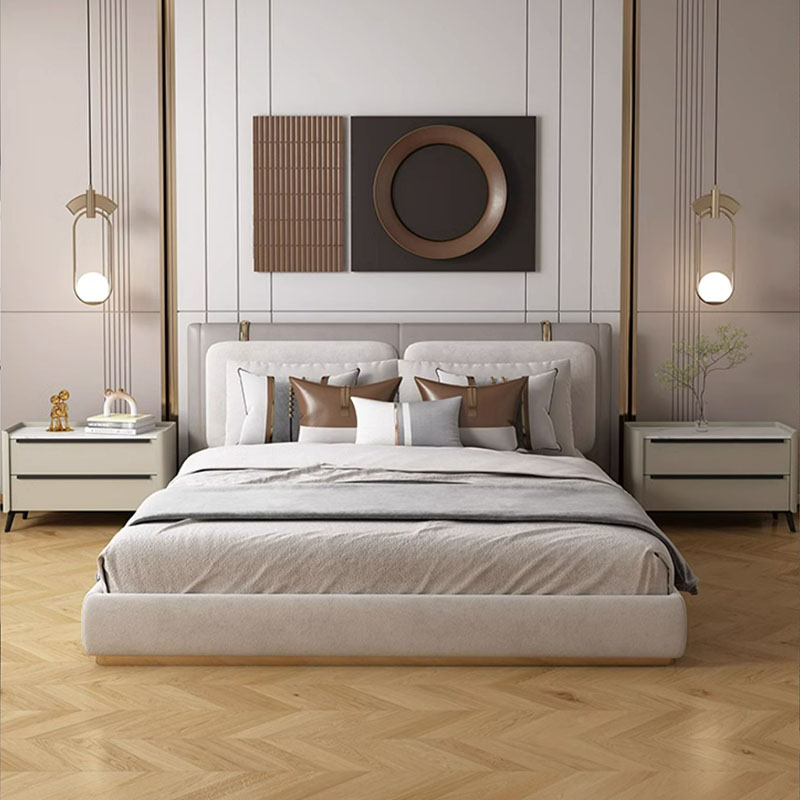 Modern Stone Top Nightstand | Ormau - image 11