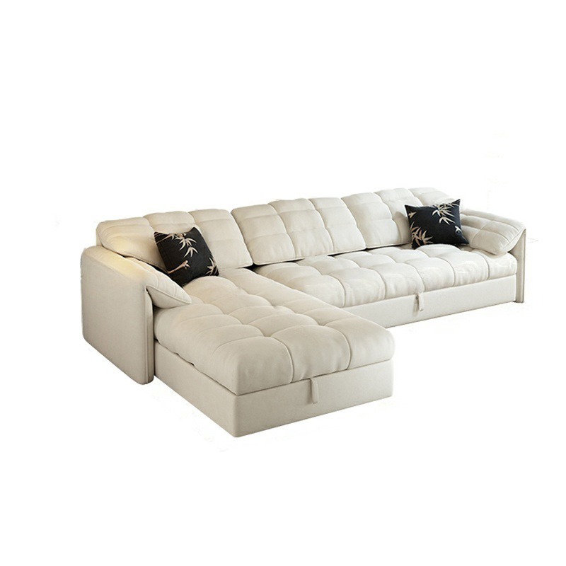 Tufted Velvet Sectional Sofa | Ormau - image 21