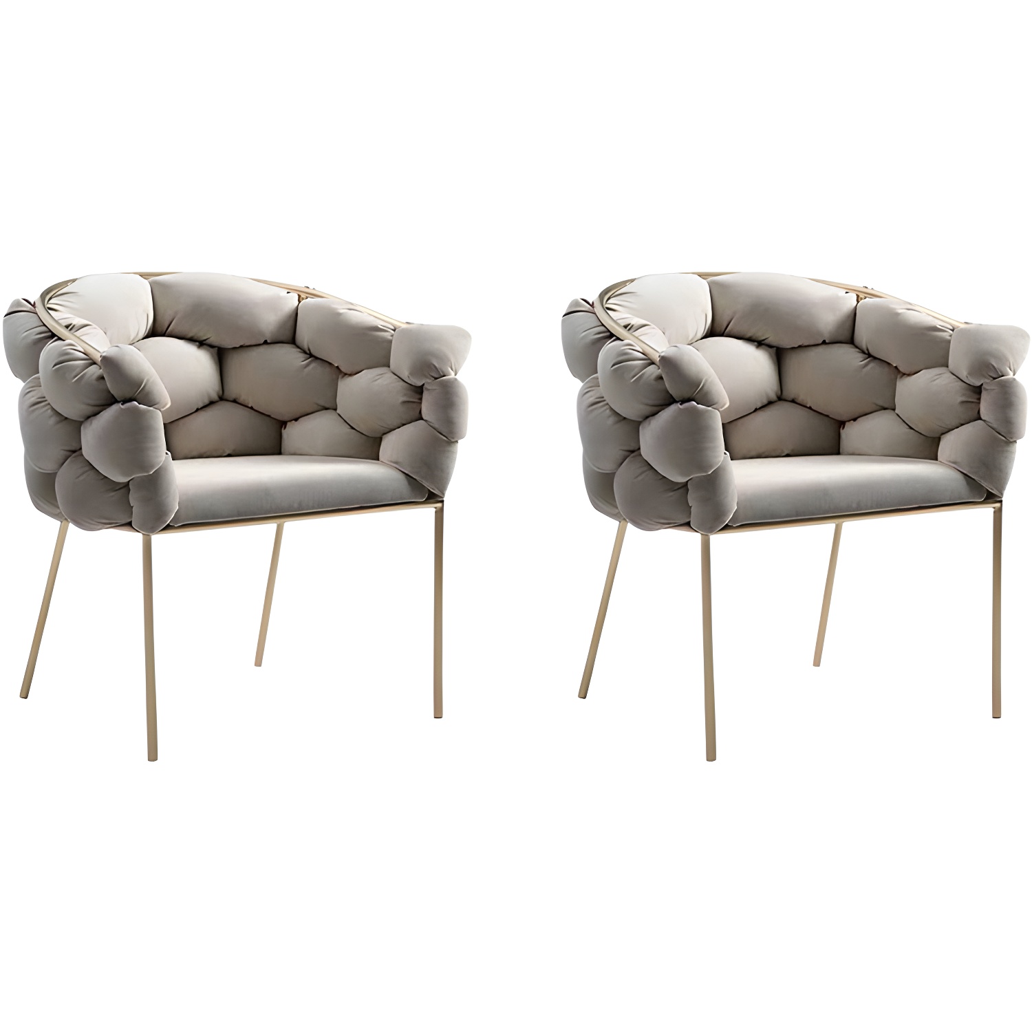 Glam Upholstered Dining Chair | Ormau - image 25