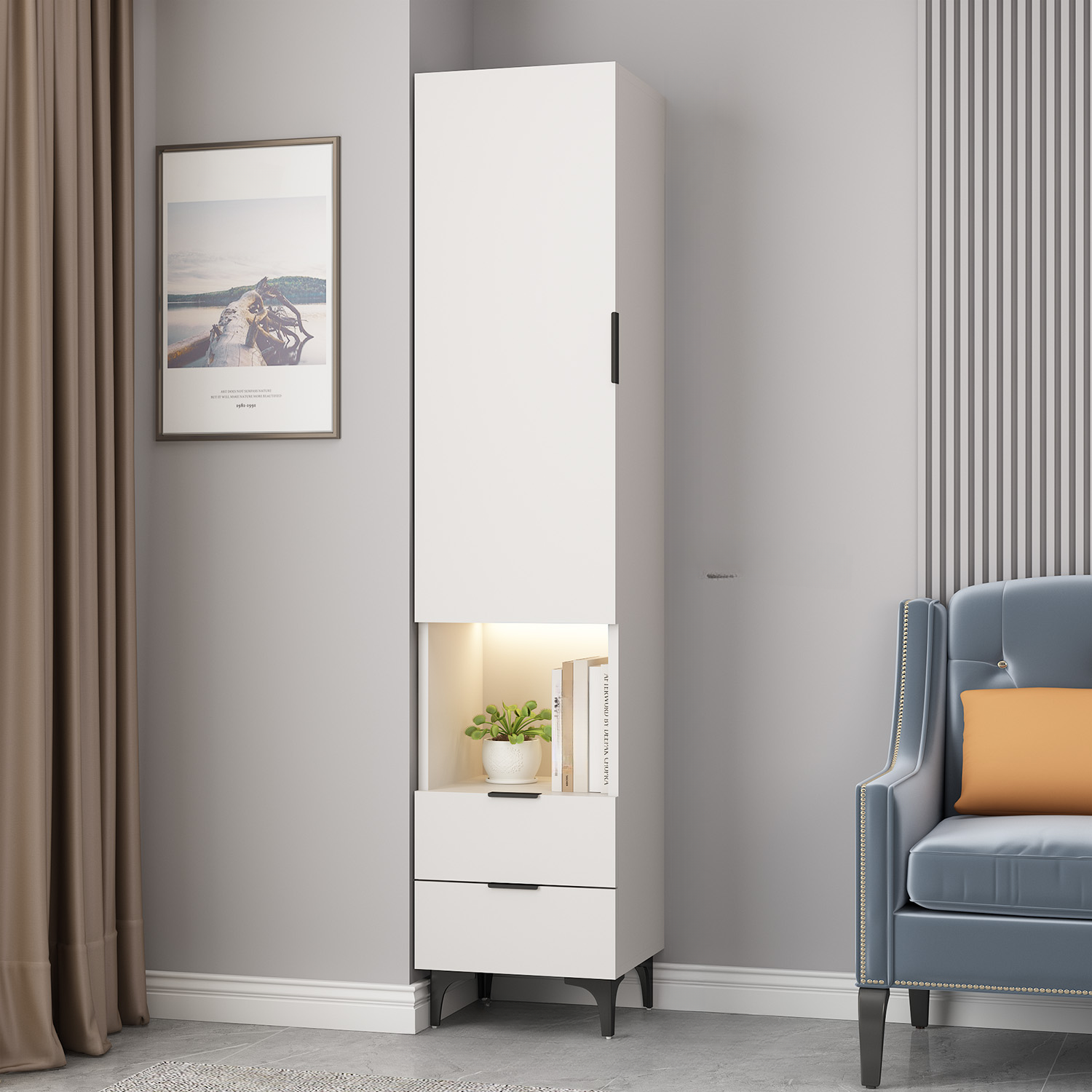 Utility Cabinet with Glass Door | Ormau - image 24