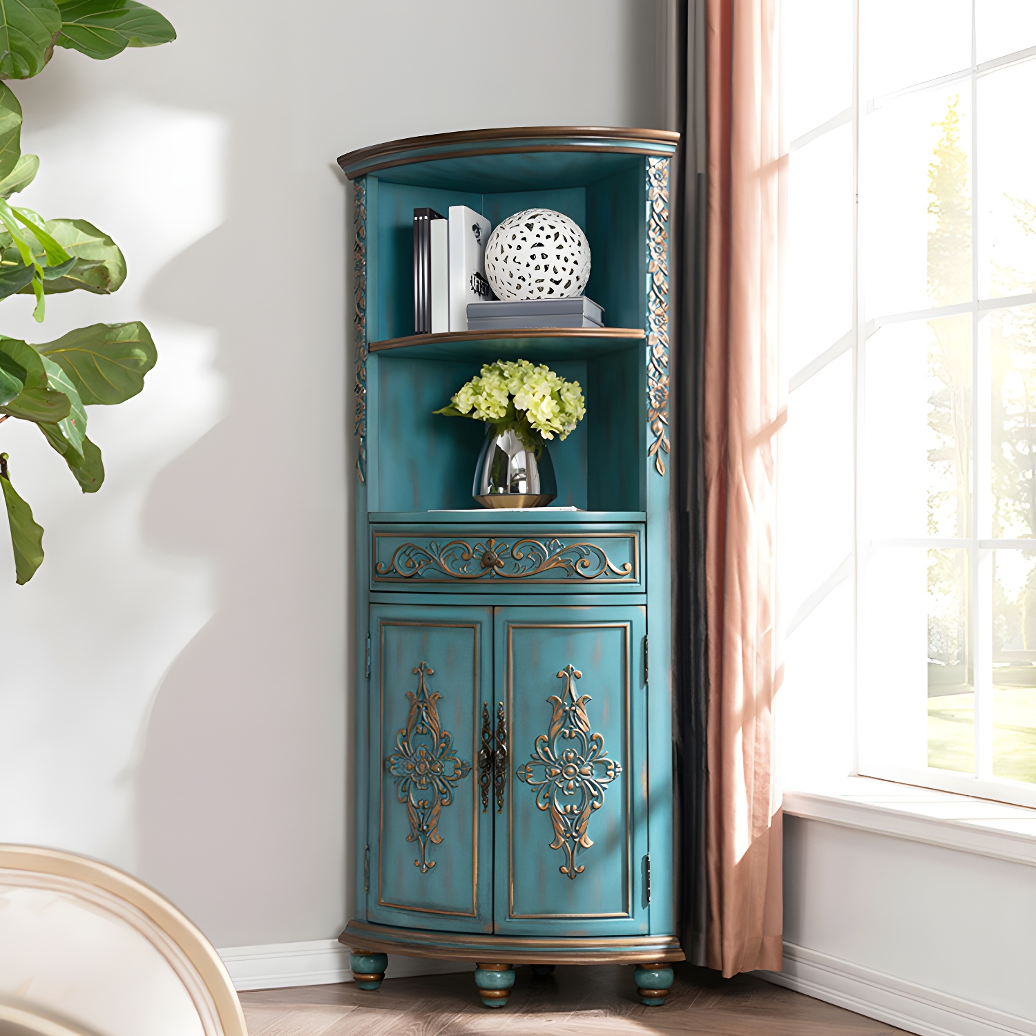 Corner Accent Cabinet | Ormau - image 7