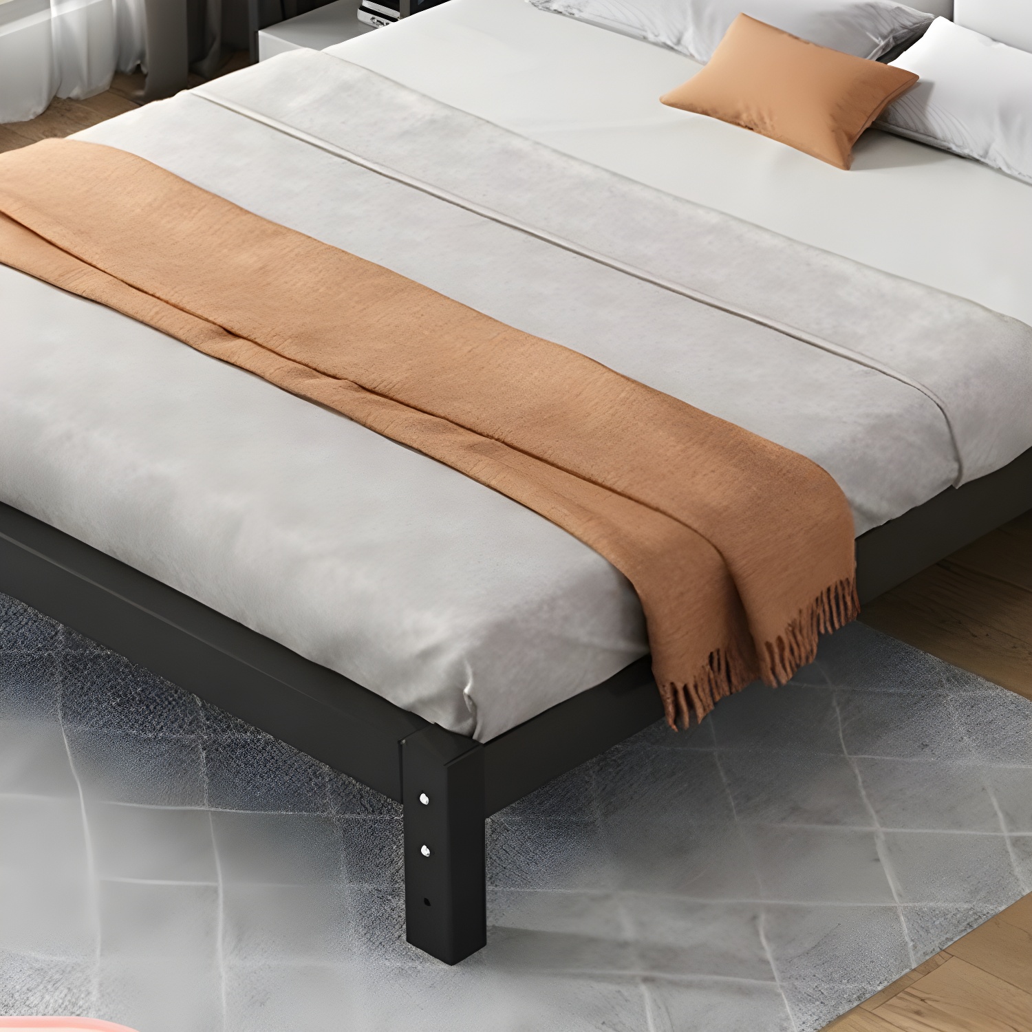 Modern Panel Bed | Ormau - image 10
