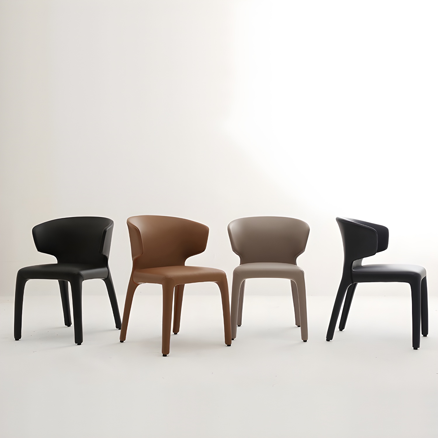 Wingback Leather Dining Chair | Ormau - image 13