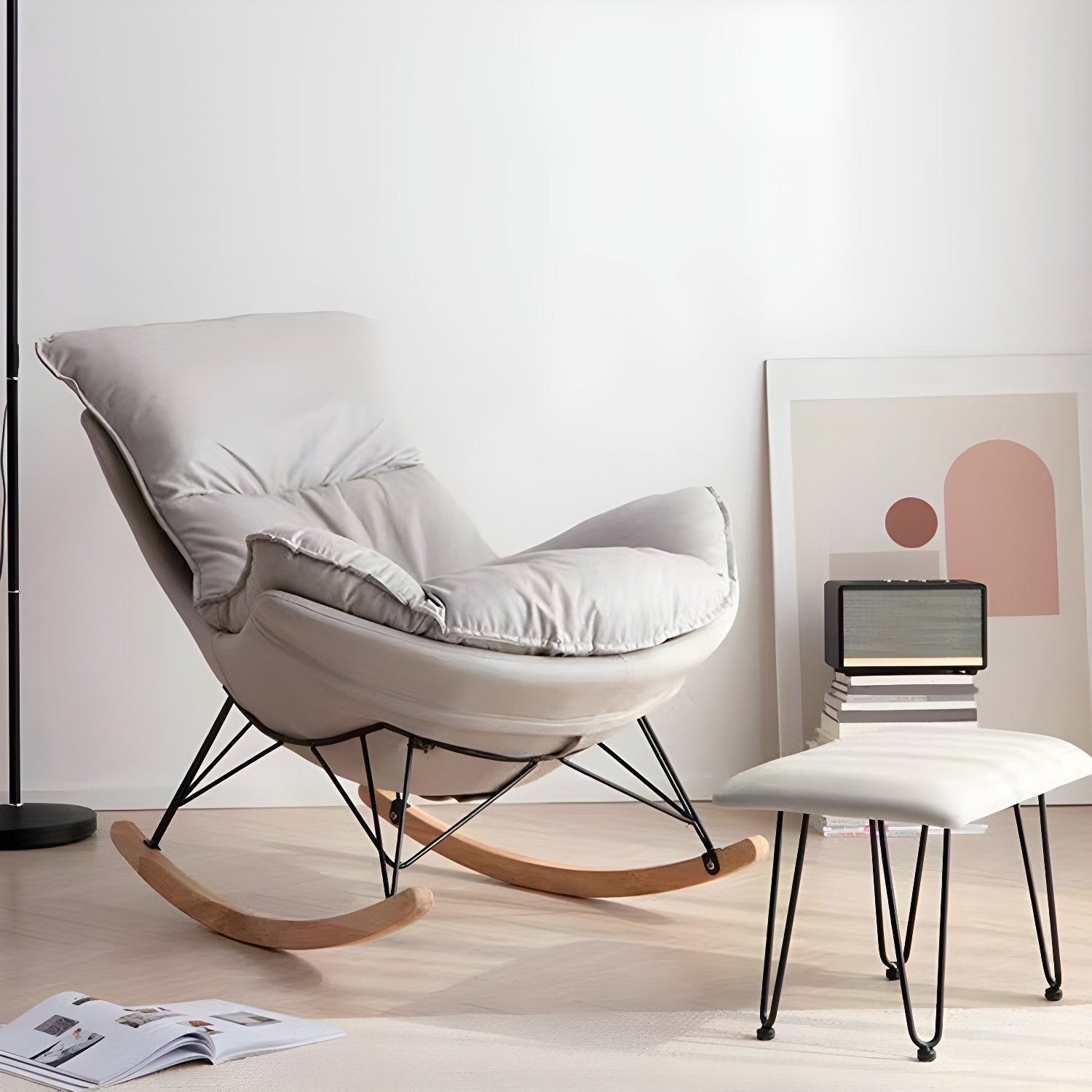 Lazy Rocker & Ottoman Set | Ormau - image 4