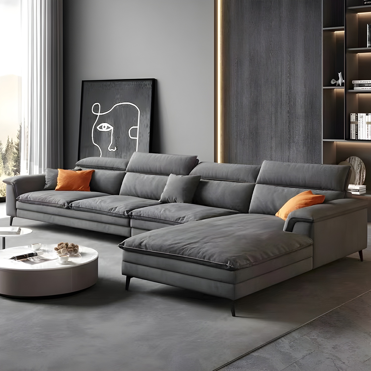 Tech Flannel Modular Sectional | Ormau - image 8