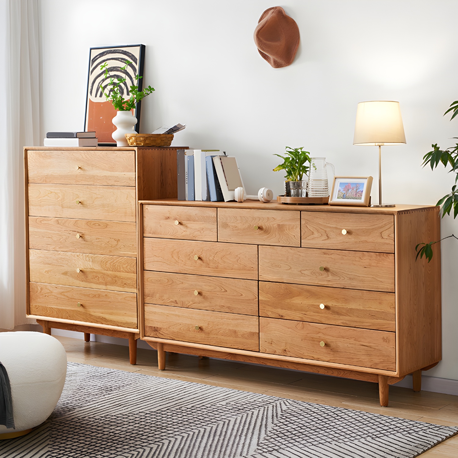 Modern Brown Wood Dresser | Ormau - image 3