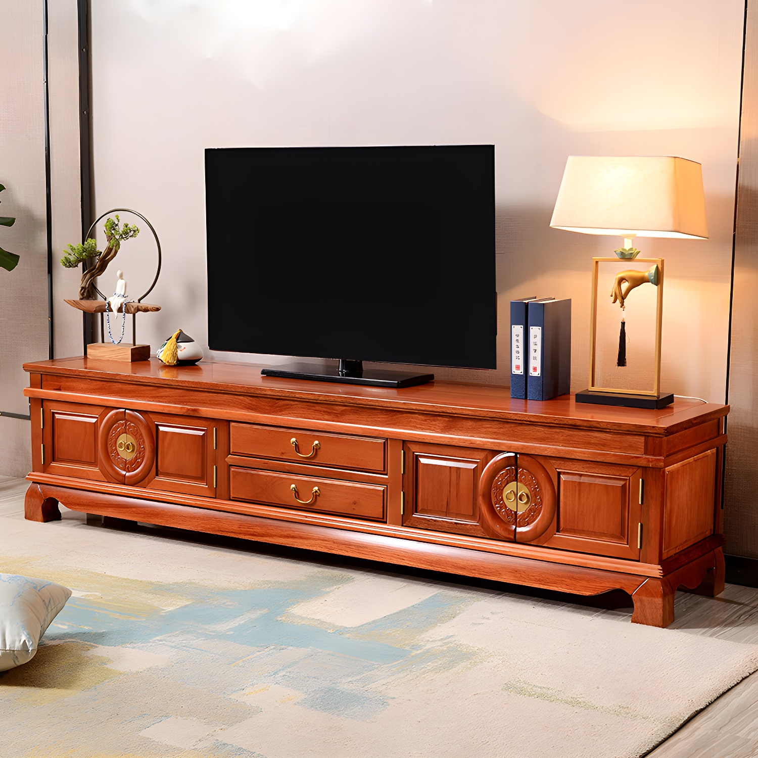 Classical Wood TV Stand | Ormau - image 26