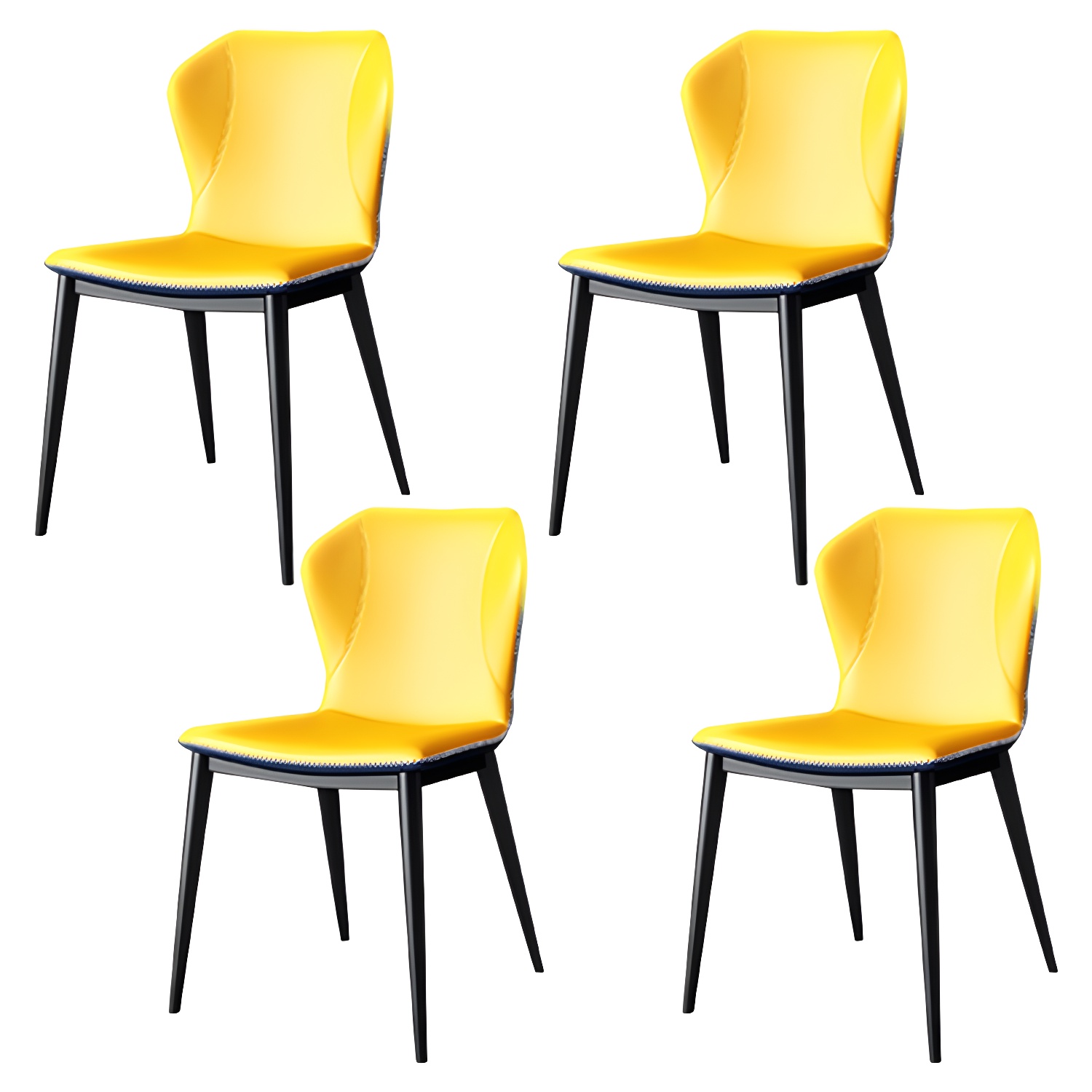 Wingback Leather Dining Chair | Ormau - image 26