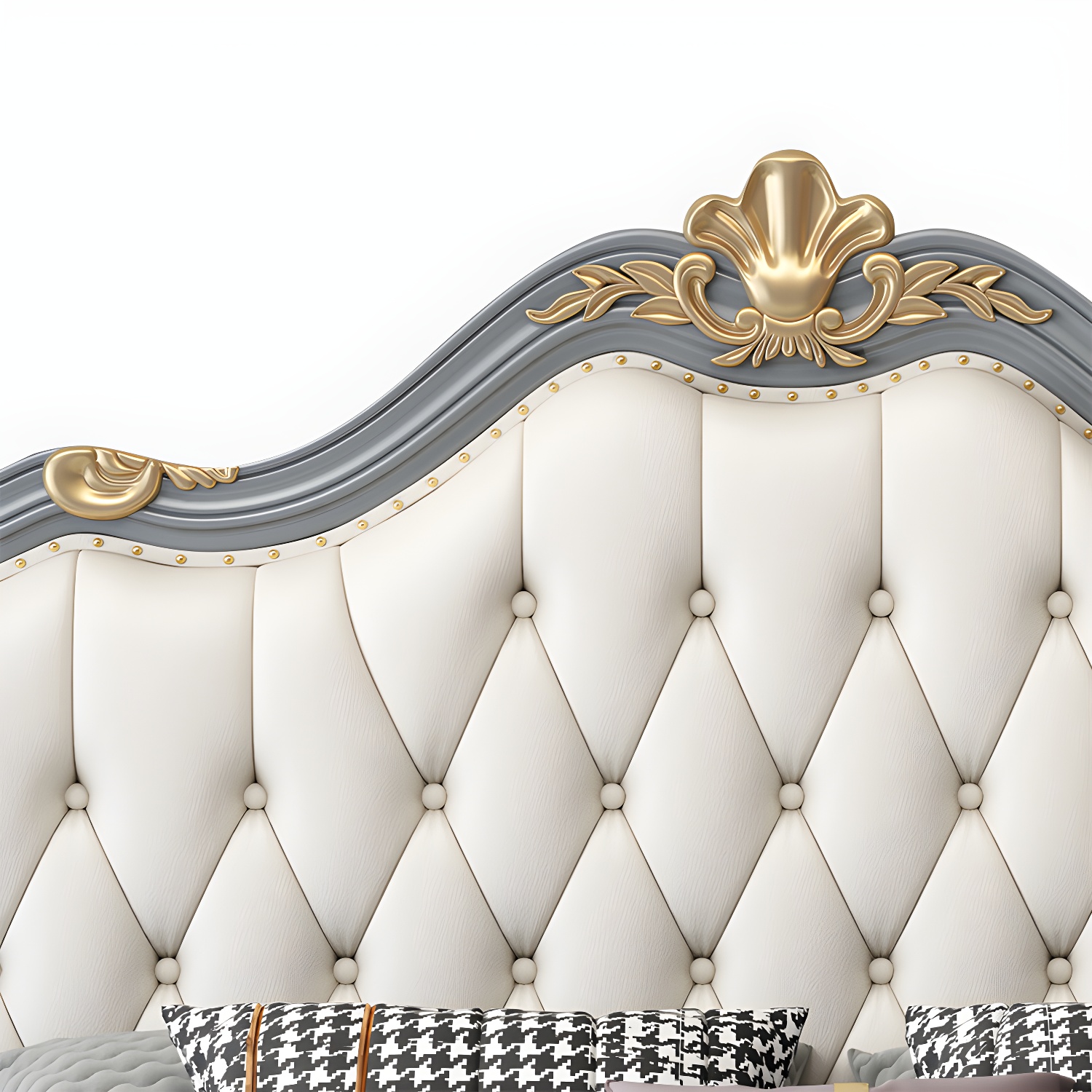 Glam Tufted Bed | Ormau - image 11