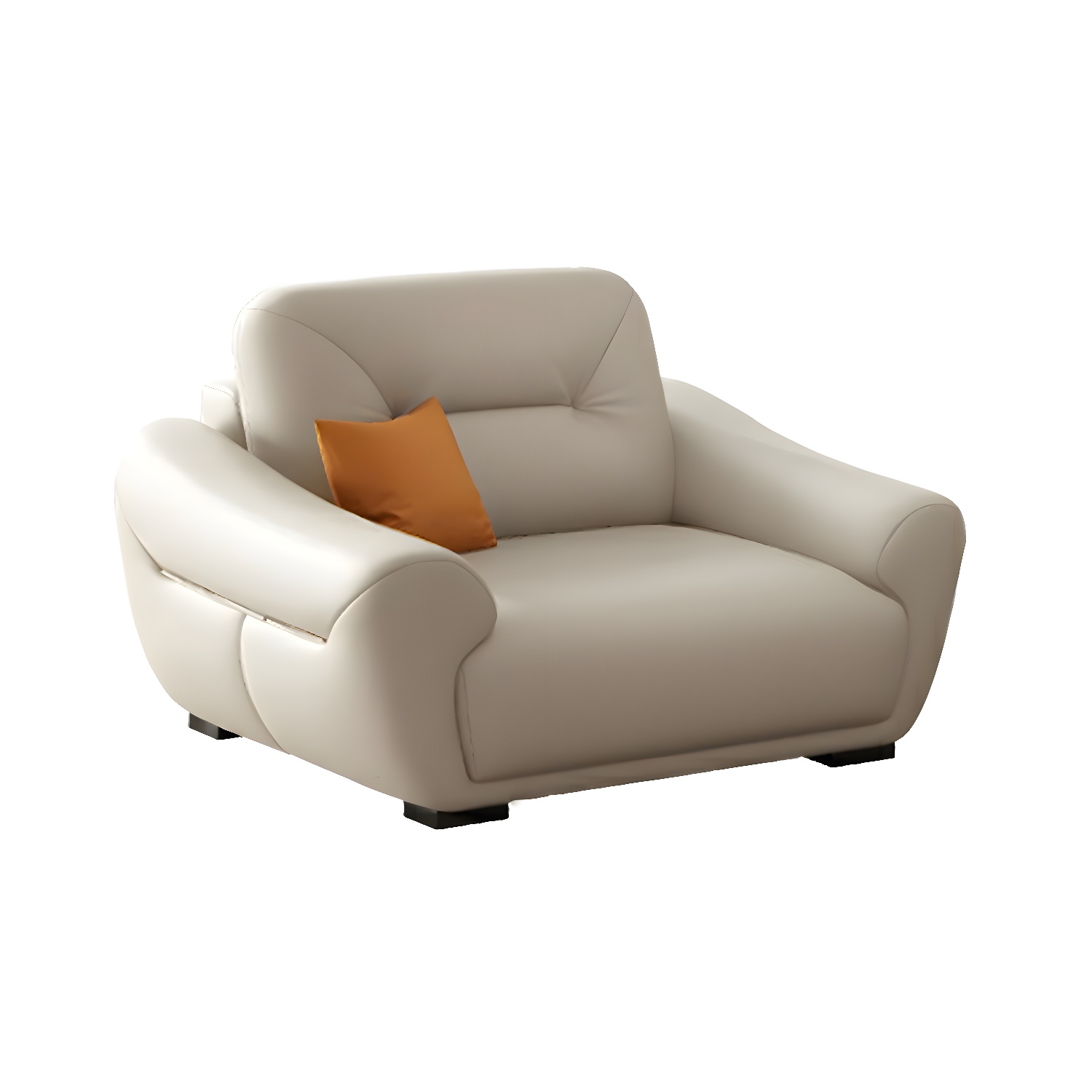Modern Leather Sectional Sofa | Ormau - image 4