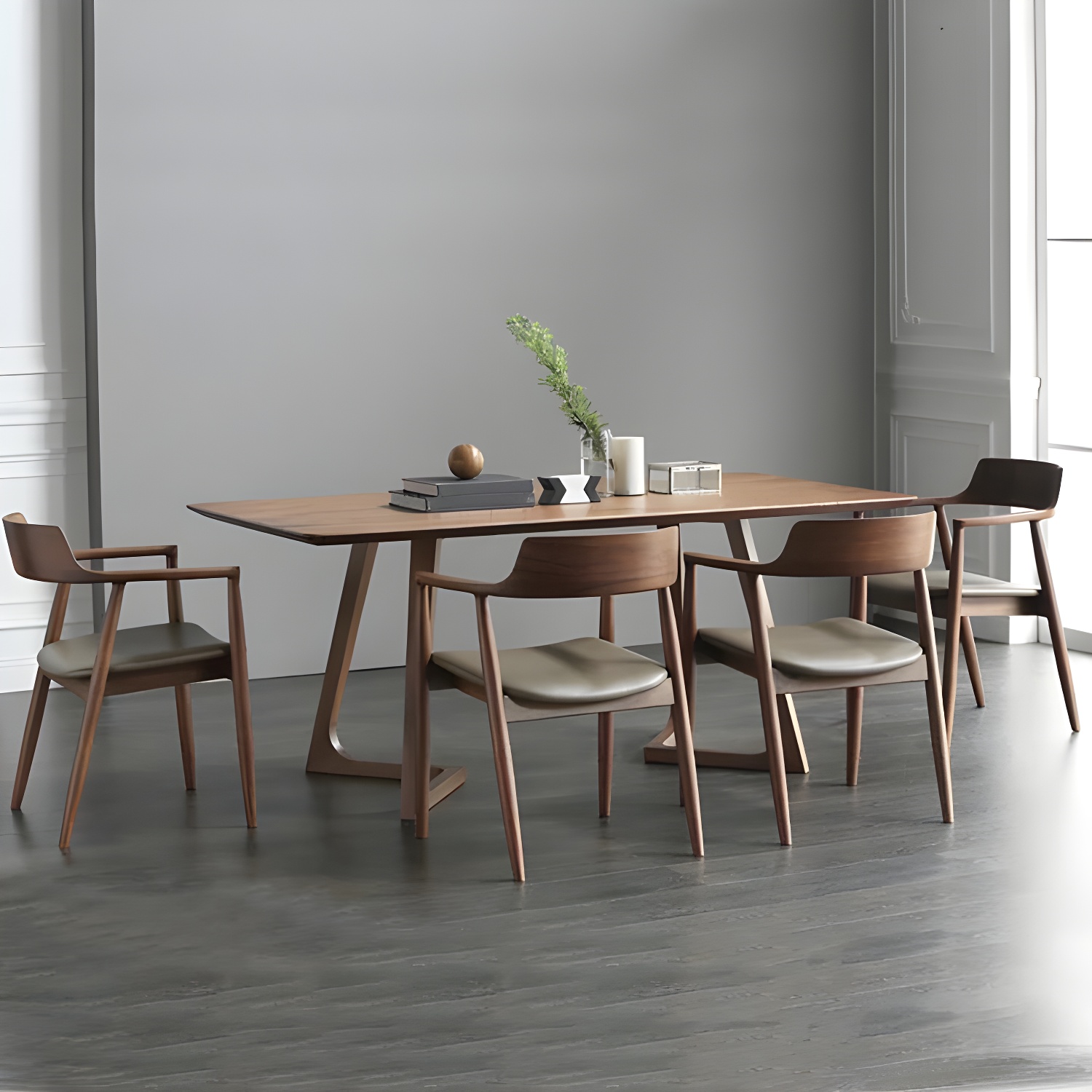 Rectangle Wood Dining Table | Ormau - image 3