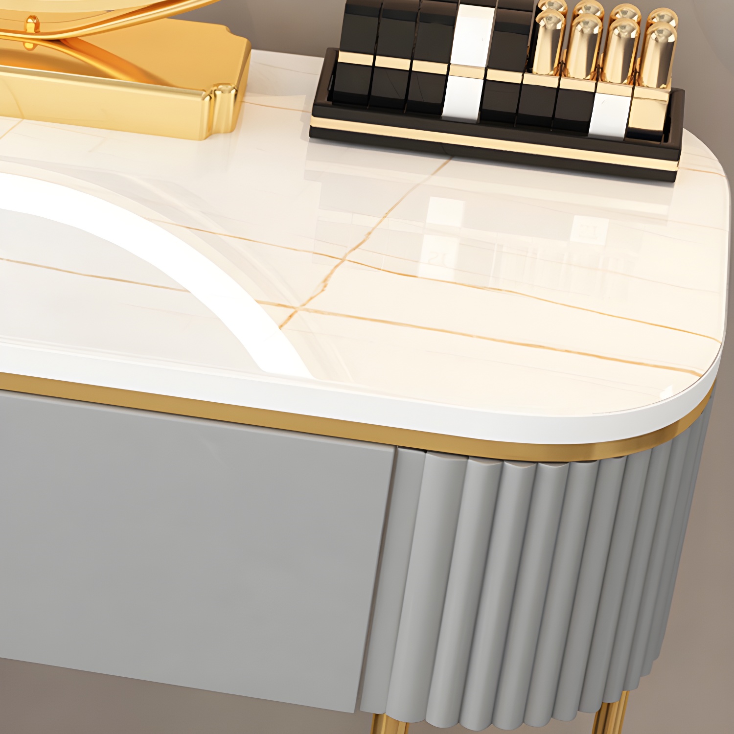 Lighted Mirror Vanity | Ormau - image 11
