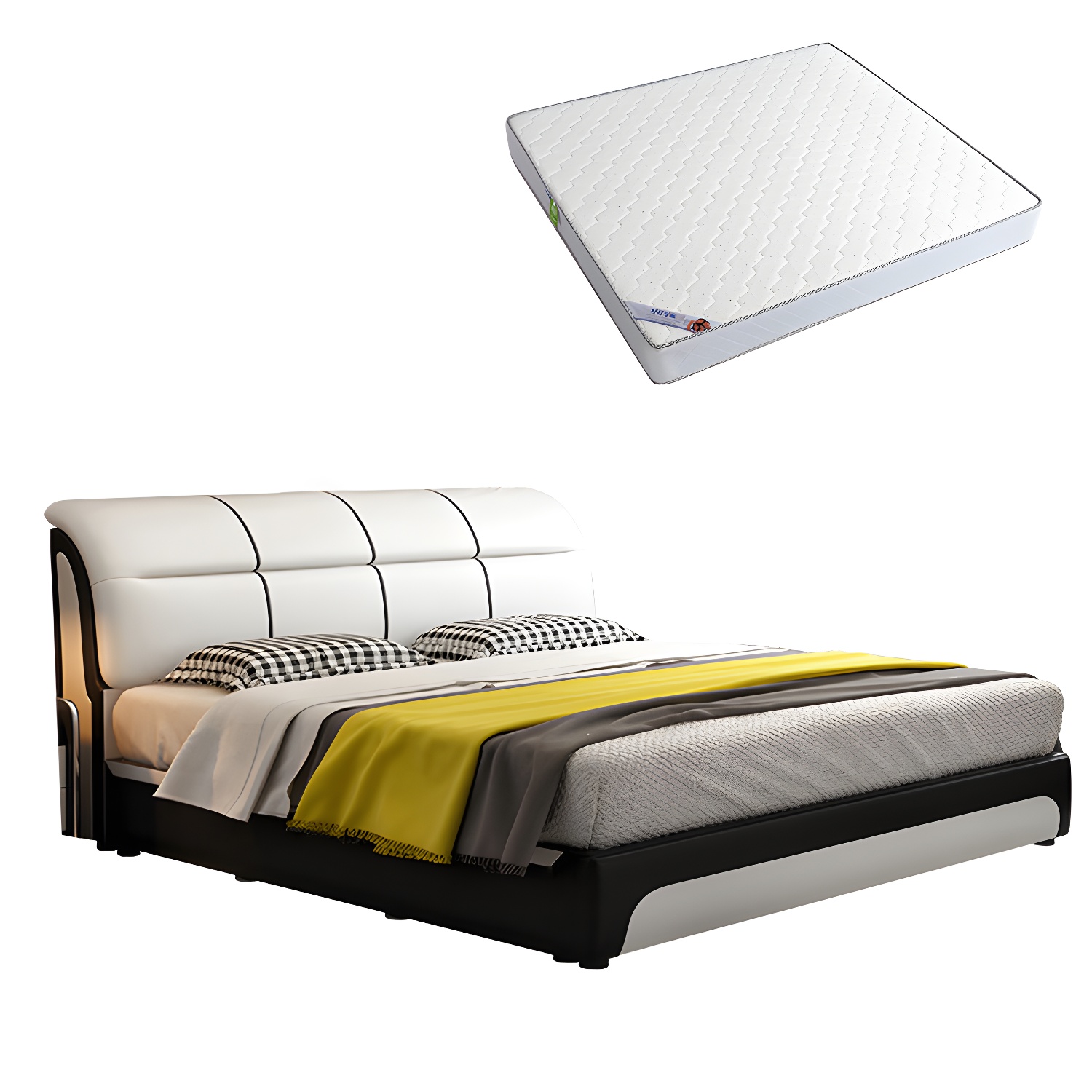 Glam Light Beige Bed | Ormau - image 11