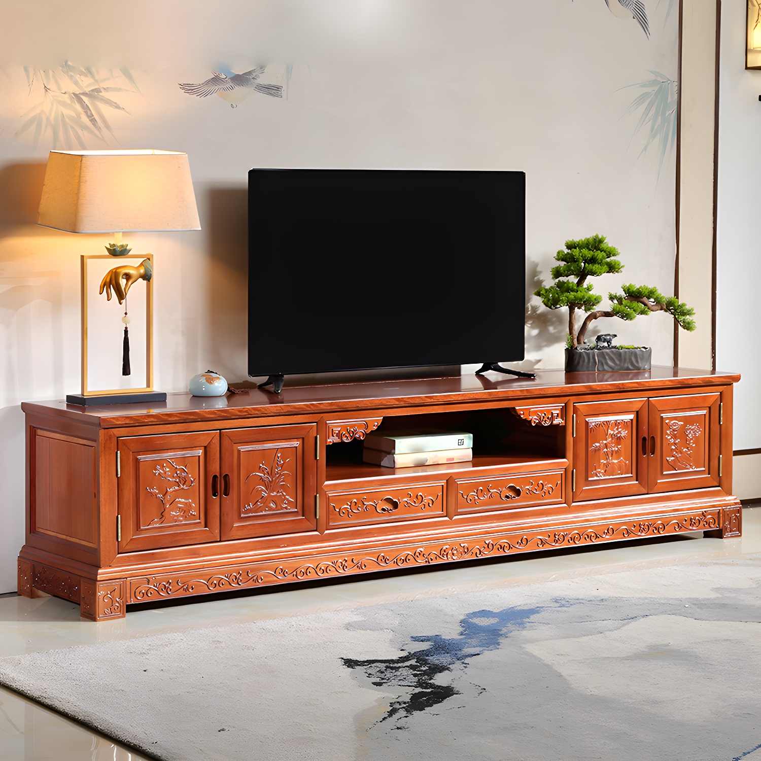Classical Wood TV Stand | Ormau - image 5