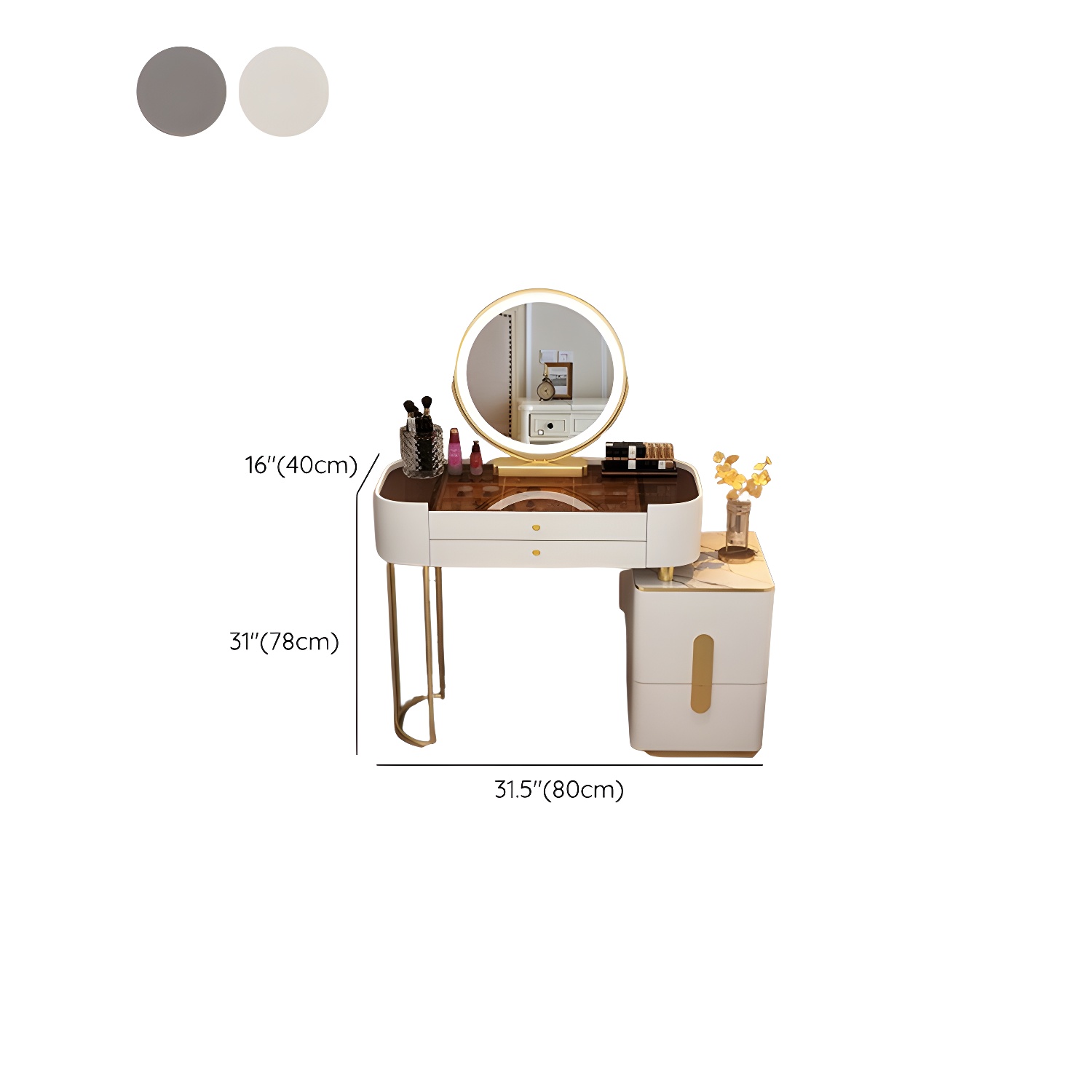 Glass Top Vanity | Ormau - image 19