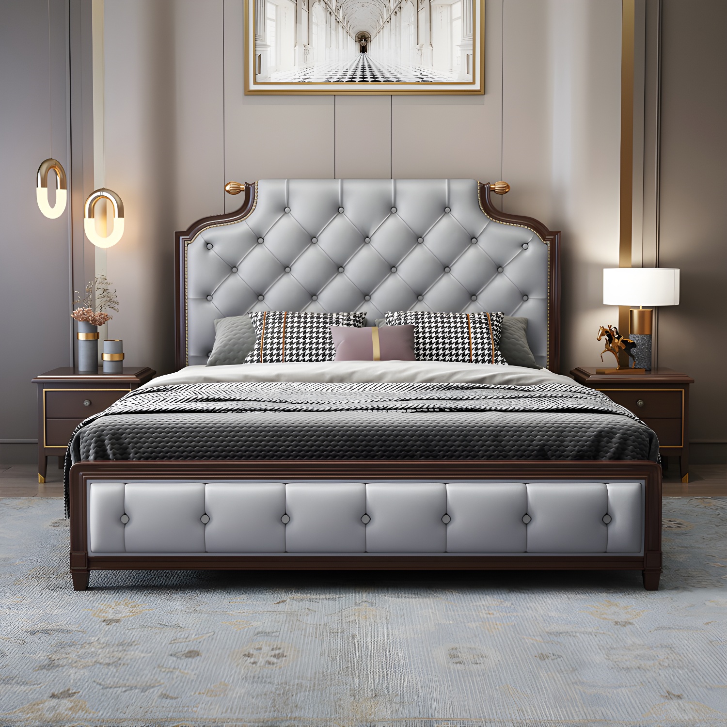 Tufted Panel Bed | Ormau - image 5