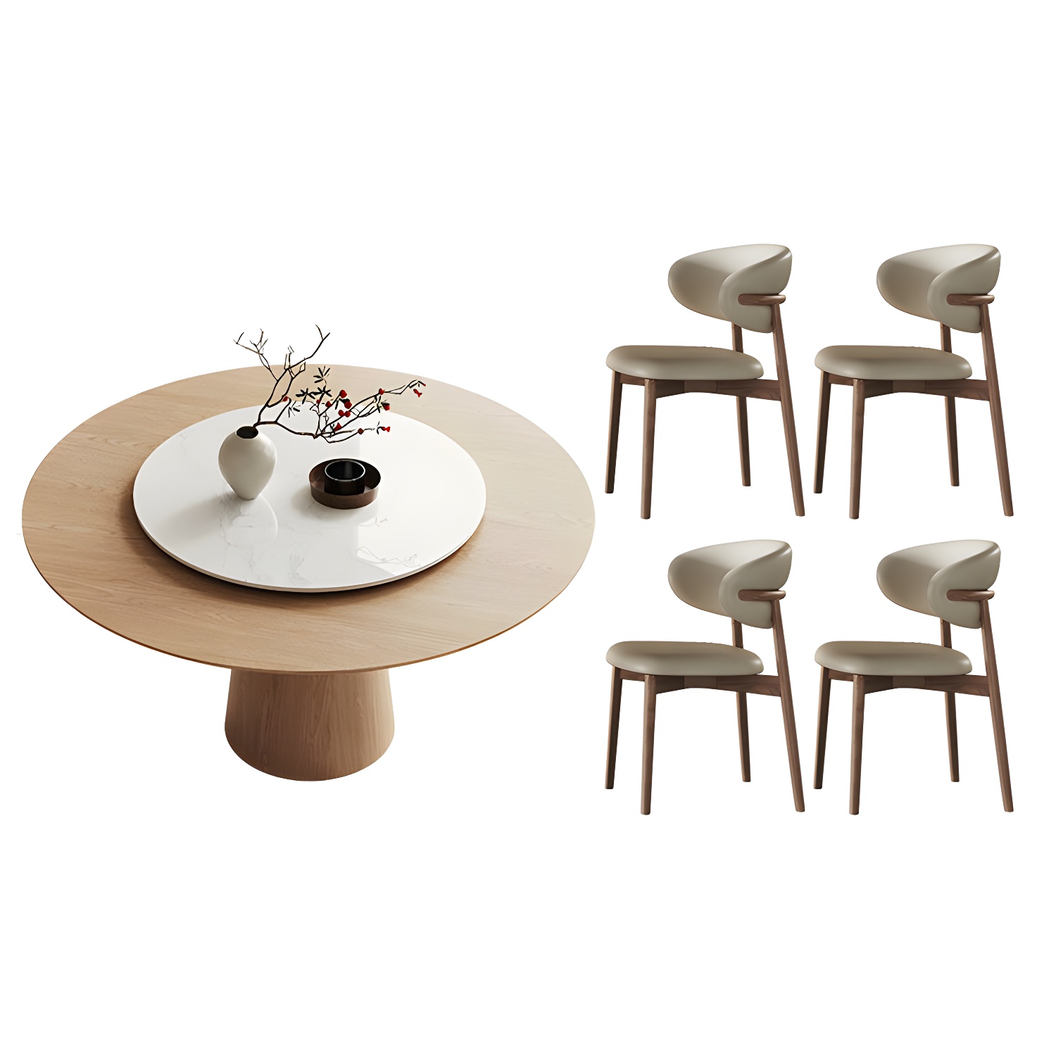 Solid Wood Dining Set | Ormau - image 23