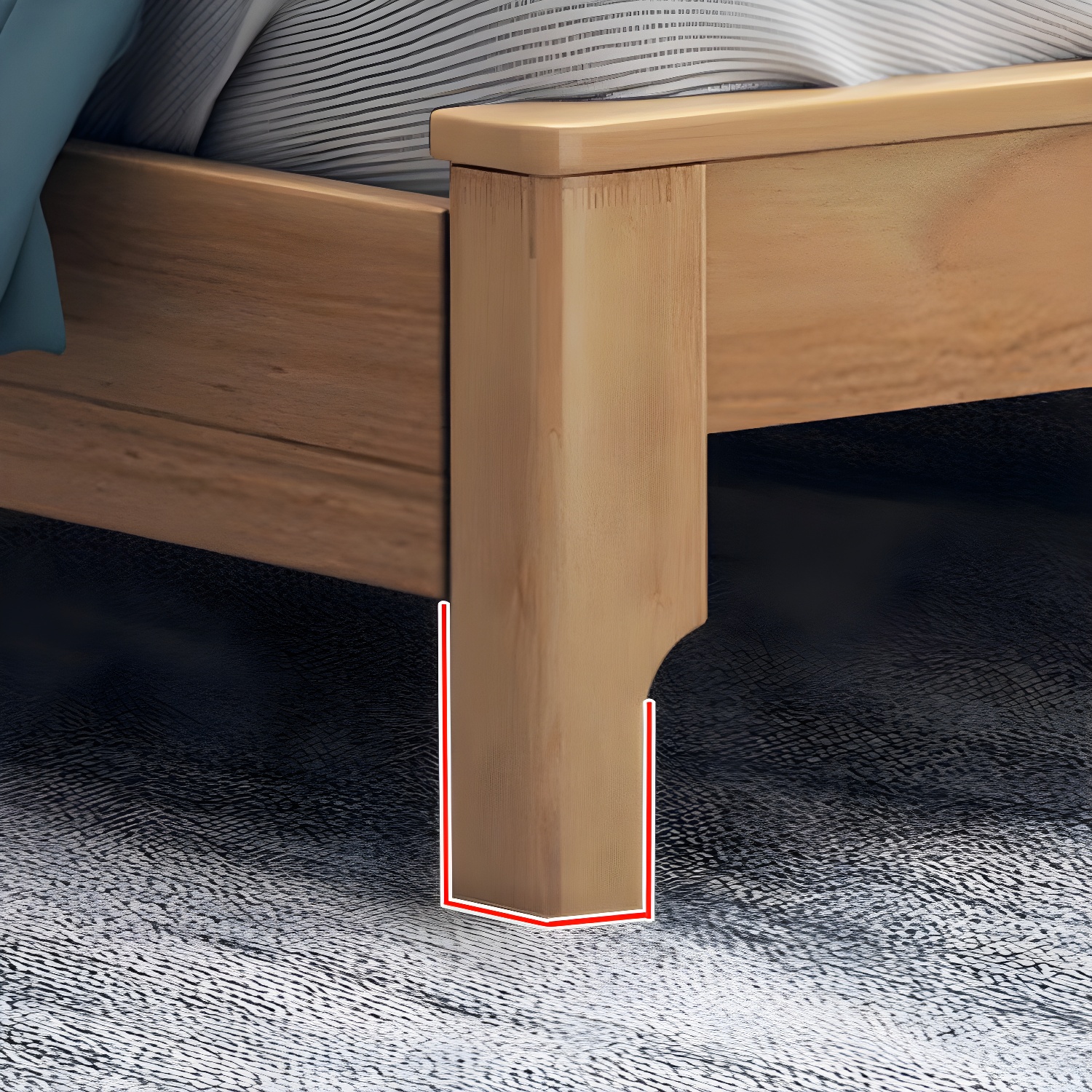 Solid Wood Bed | Ormau - image 10