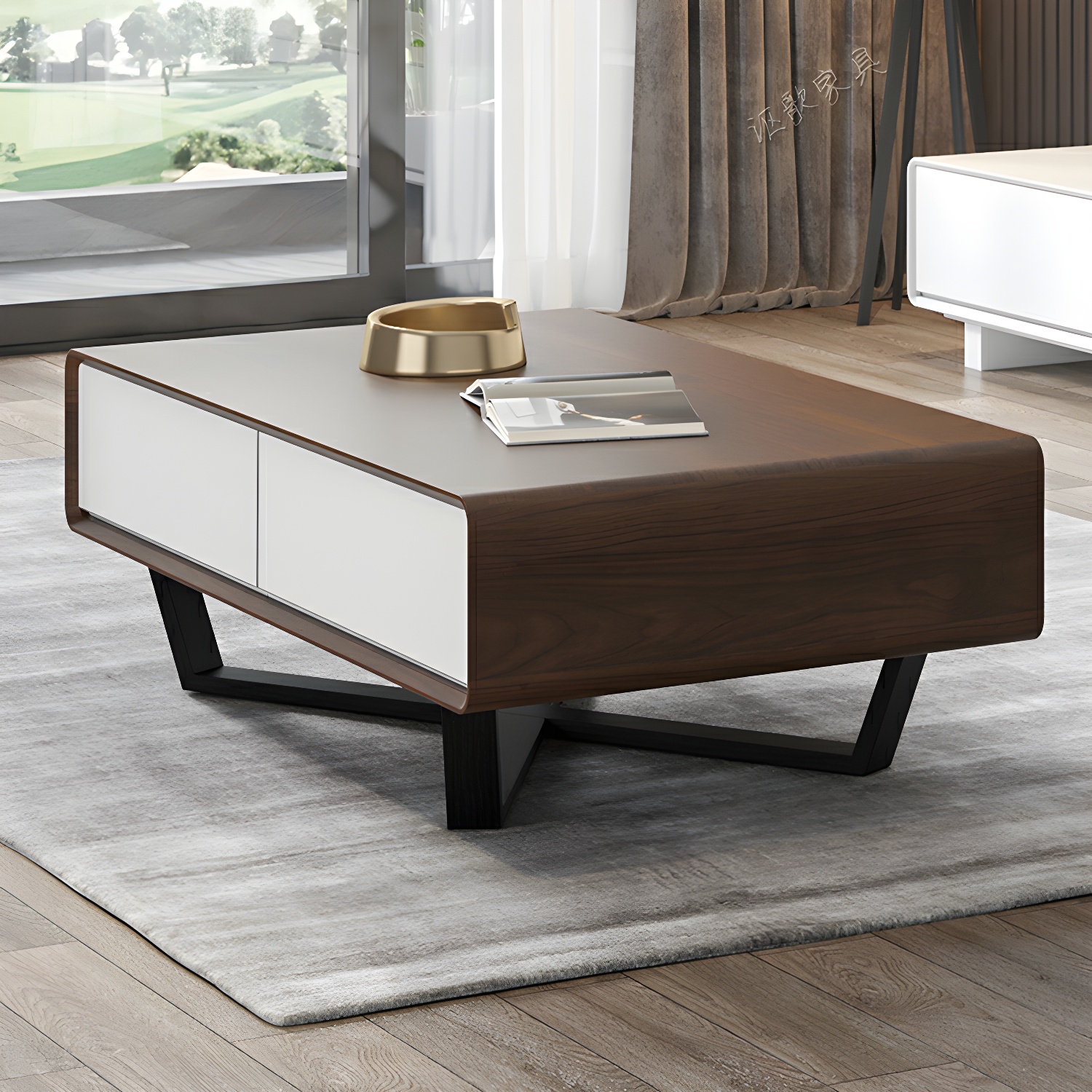 Modern Wood Coffee Table | Ormau - image 9
