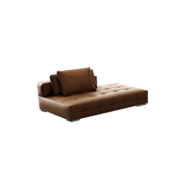 Coffee Leather Sofa | Ormau - image 24