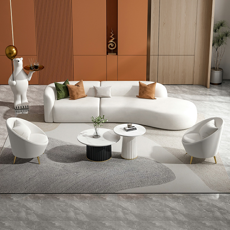 Chalk Sectional Sofa | Ormau - image 5