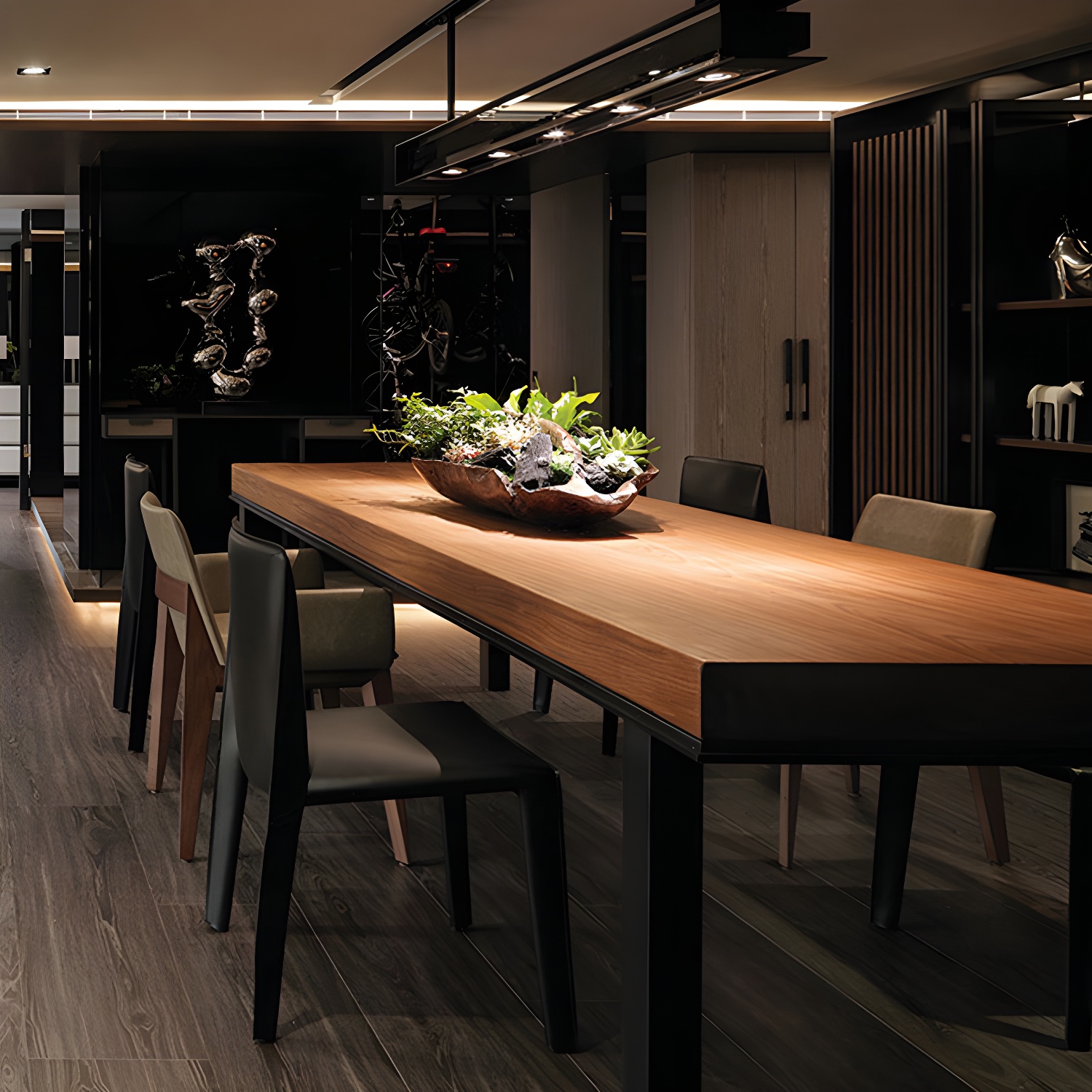 Industrial Pine Dining Table | Ormau - image 4