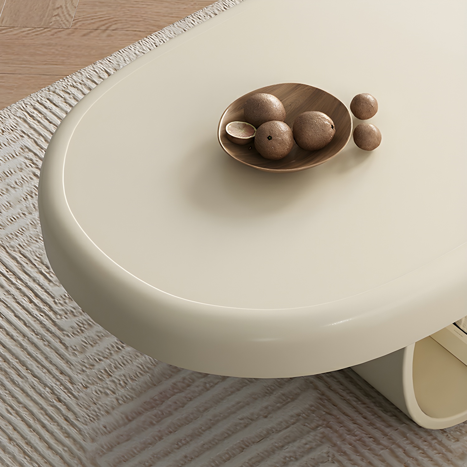 Modern Oval Coffee Table | Ormau - image 9
