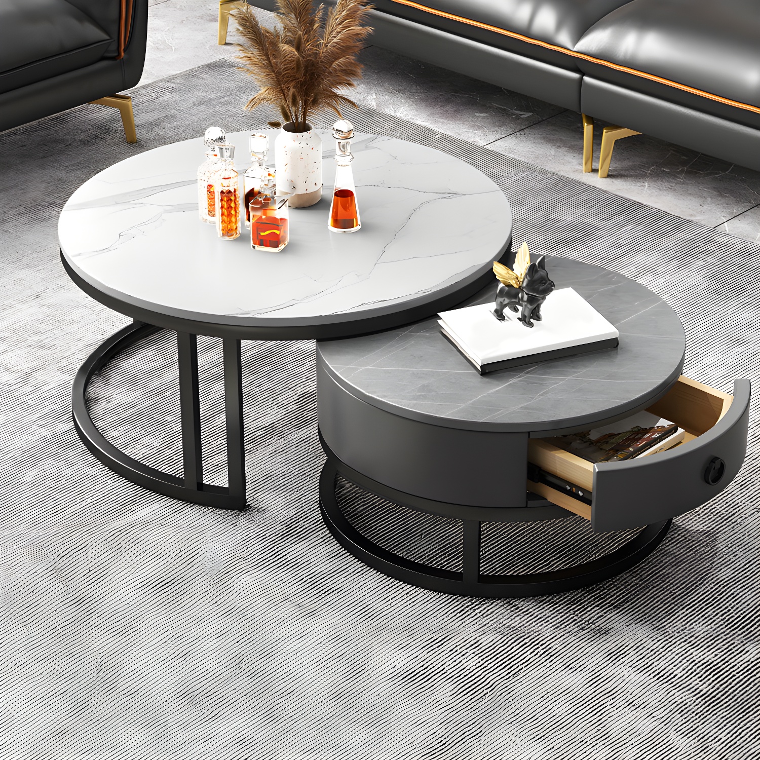 Nesting Coffee Table Set | Ormau - image 7