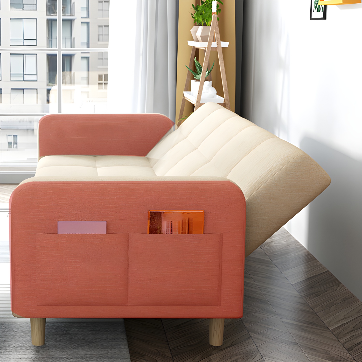 Modern Tufted Sleeper Sofa | Ormau - image 13