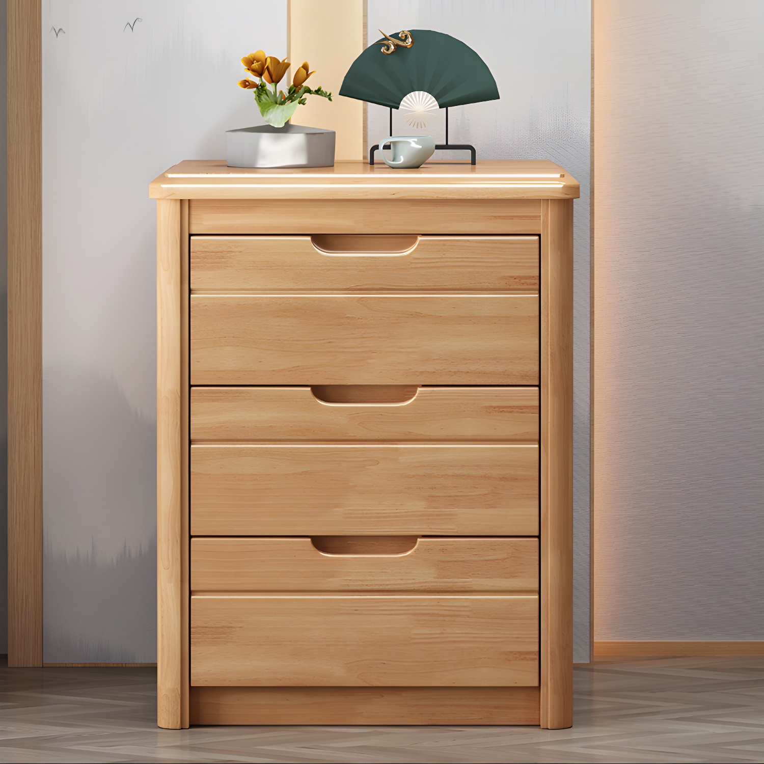 Solid Wood Vertical Dresser | Ormau - image 5