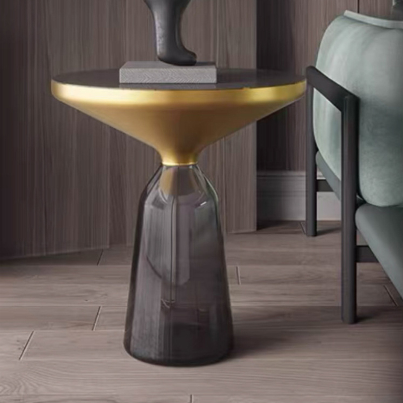 Glass Pedestal Coffee Table | Ormau - image 3