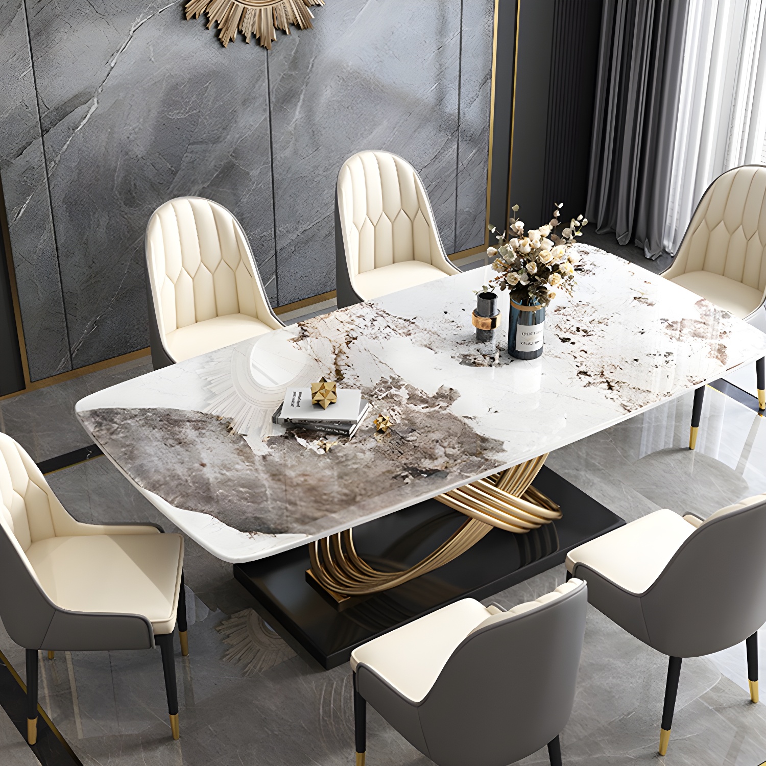 Nordic Glam Dining Set | Ormau - image 9