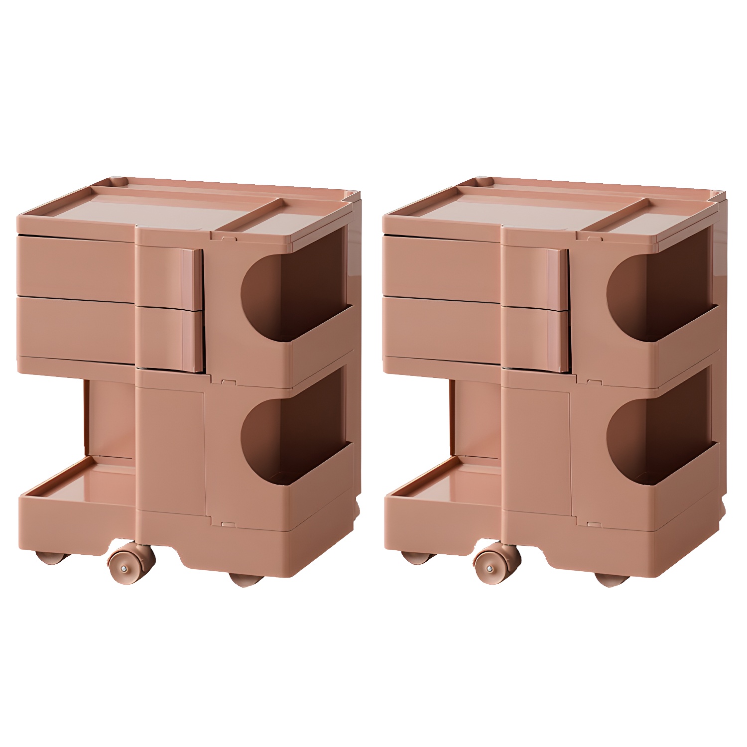 Modern Open Storage Nightstand | Ormau - image 38