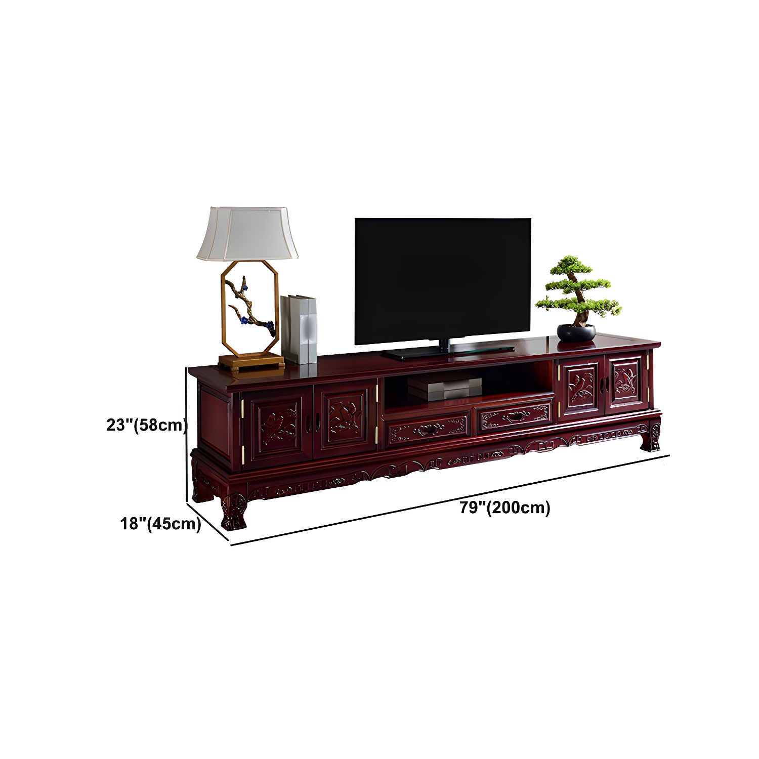 Classical Wood TV Stand | Ormau - image 10