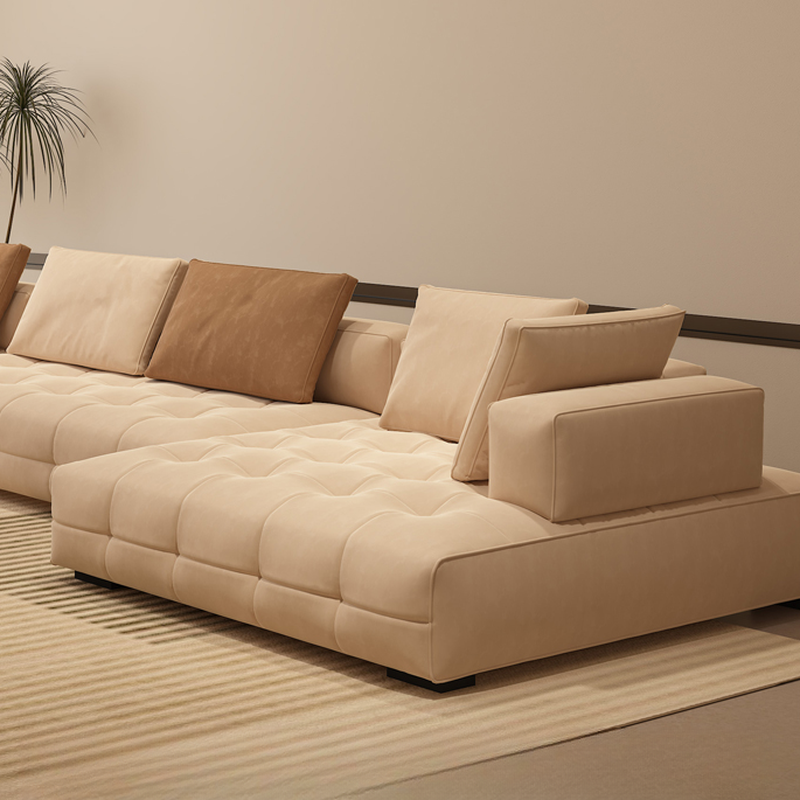 Button-Tufted Corner Sectional | Ormau - image 3