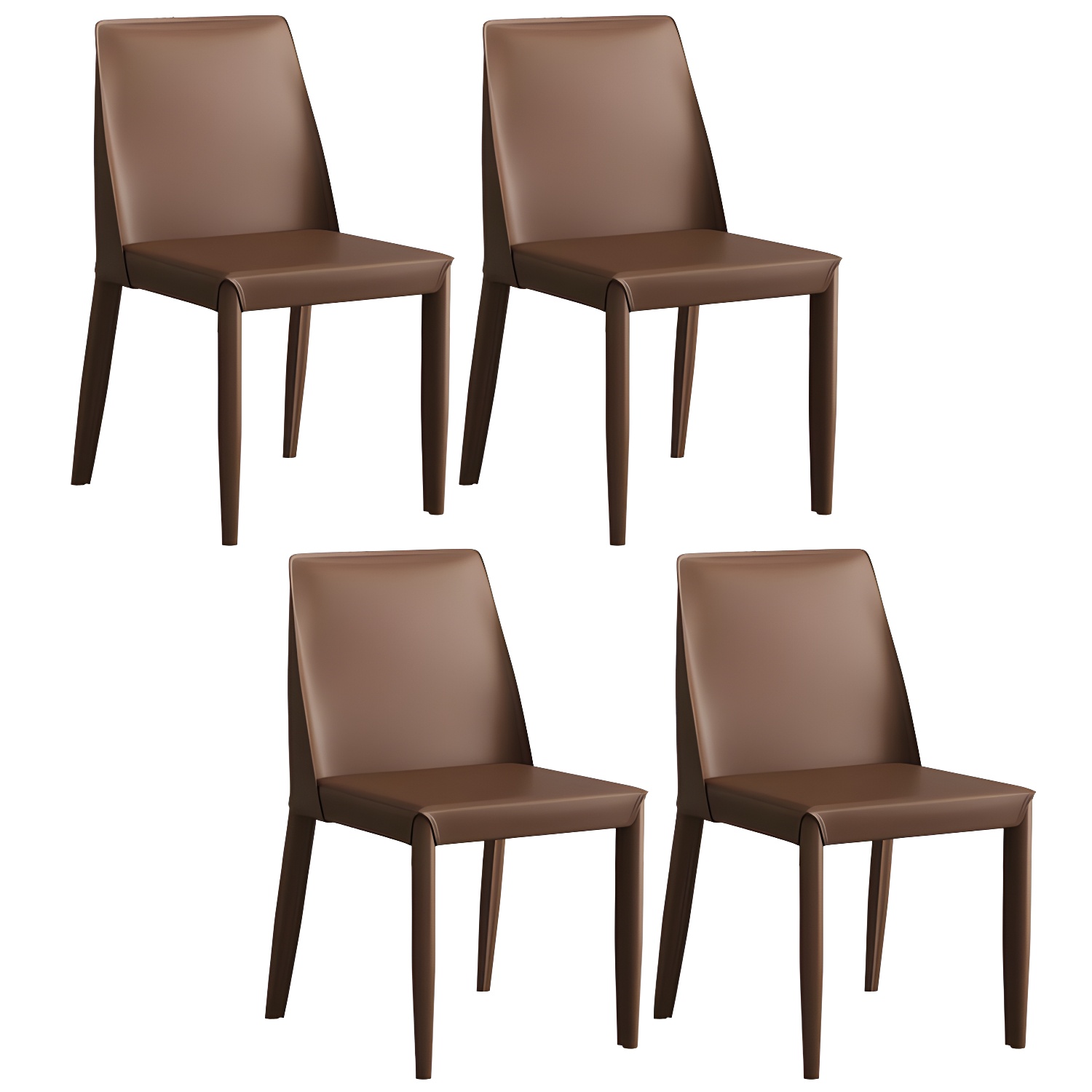 Modern Leather Dining Chair | Ormau - image 28