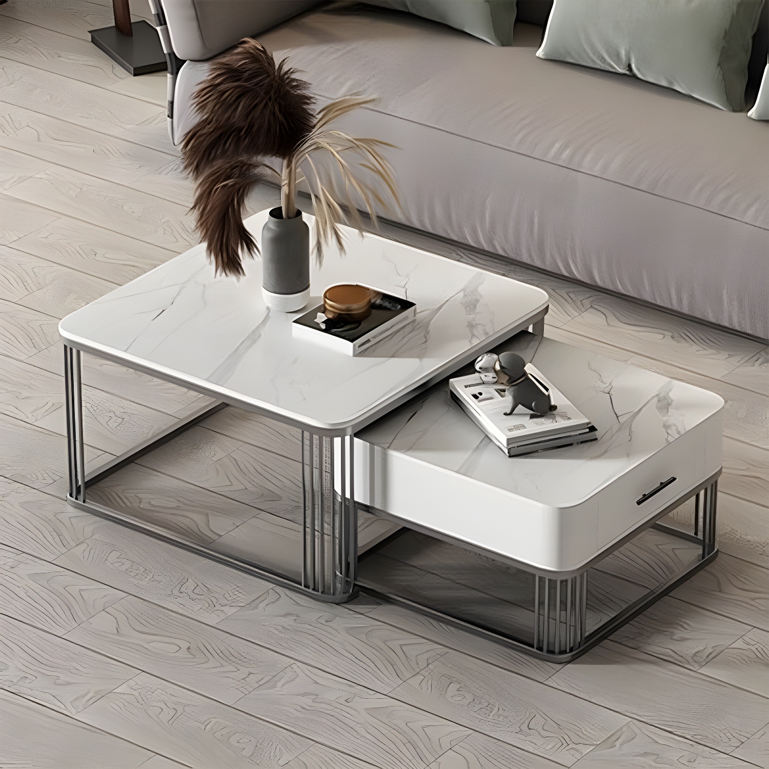 Slate Nesting Coffee Tables | Ormau - image 4
