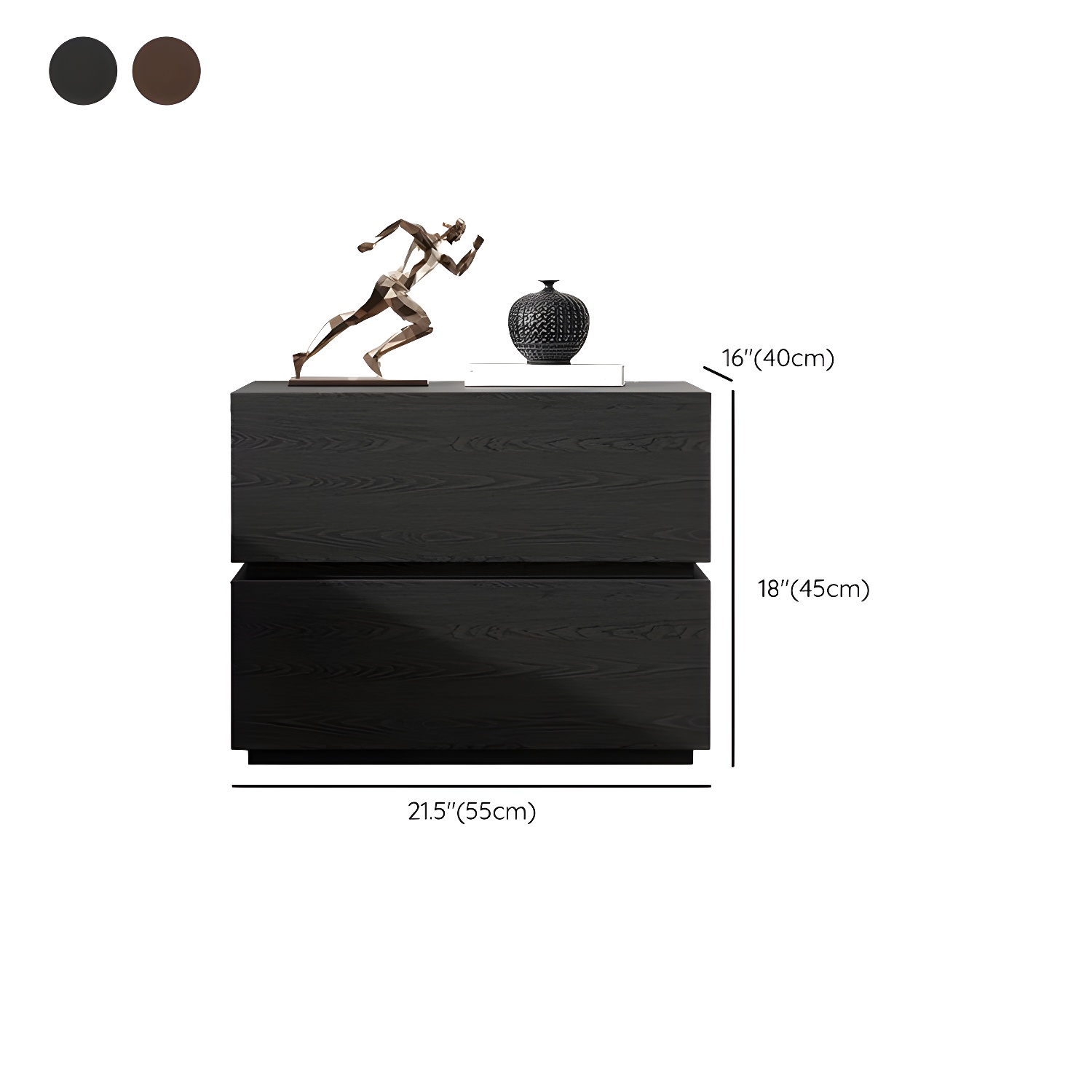 Modern Drawer Nightstand | Ormau - image 17