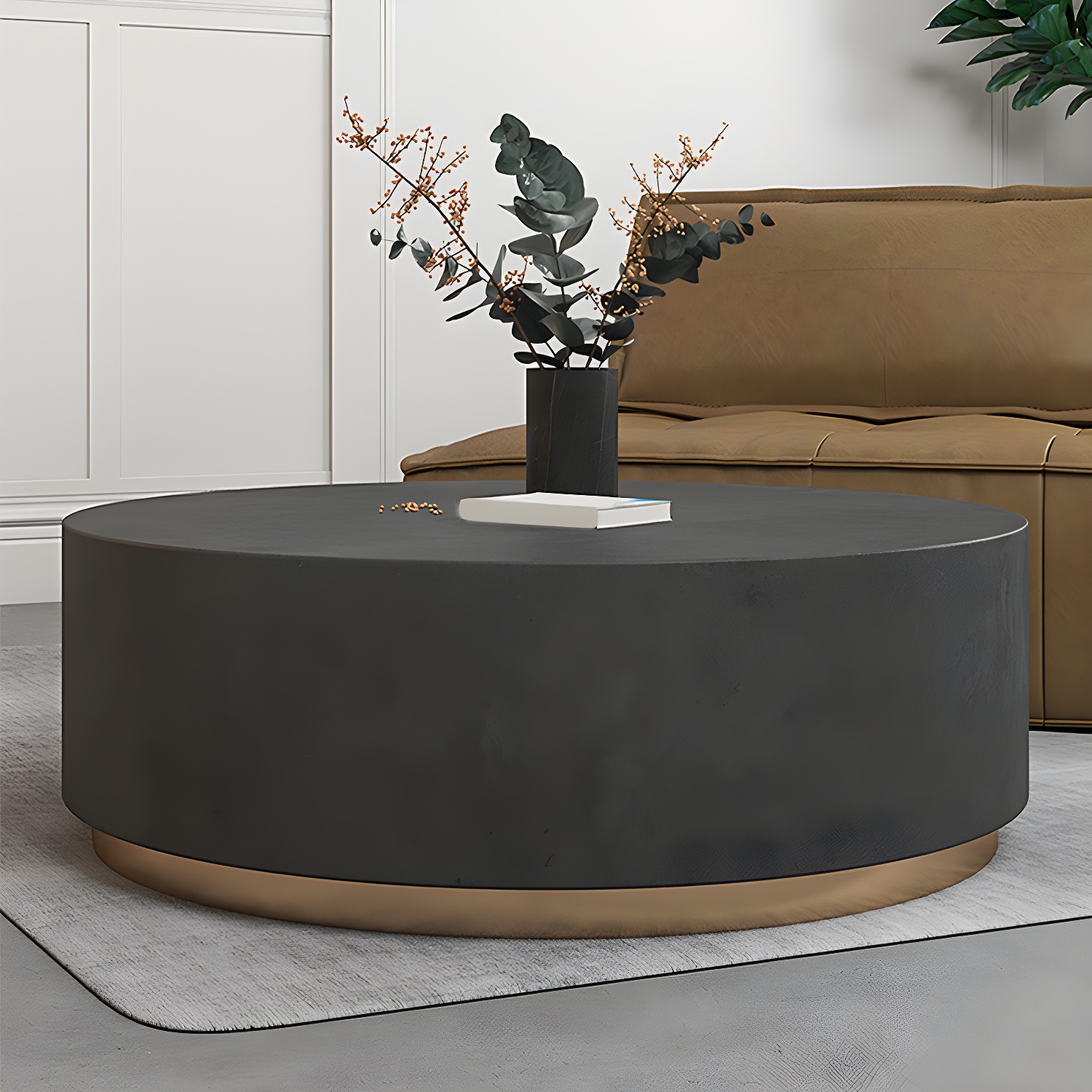 Drum Base Coffee Table | Ormau - image 2