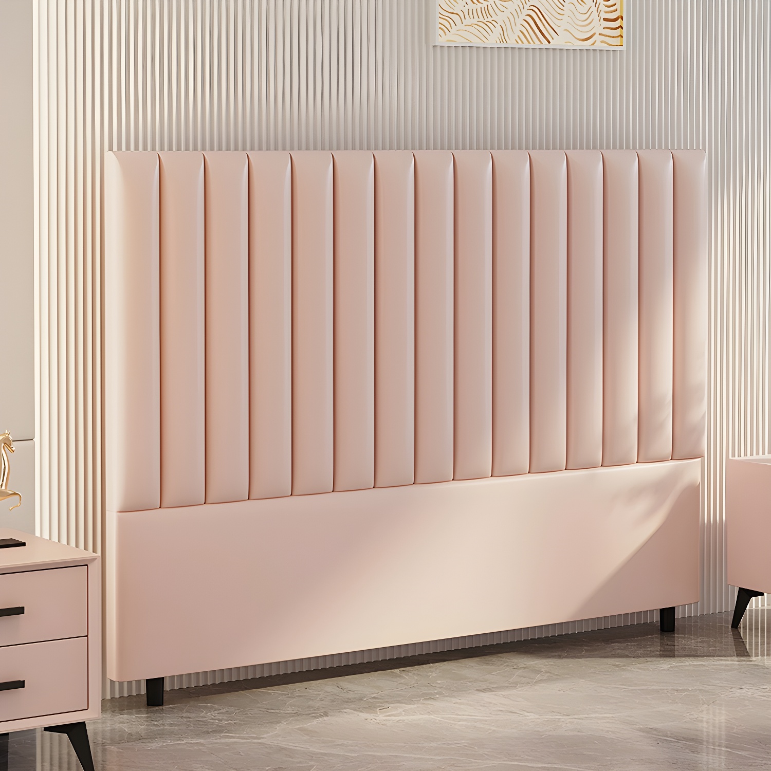 Pine Bed Headboard | Modern Freestanding | Ormau - image 7